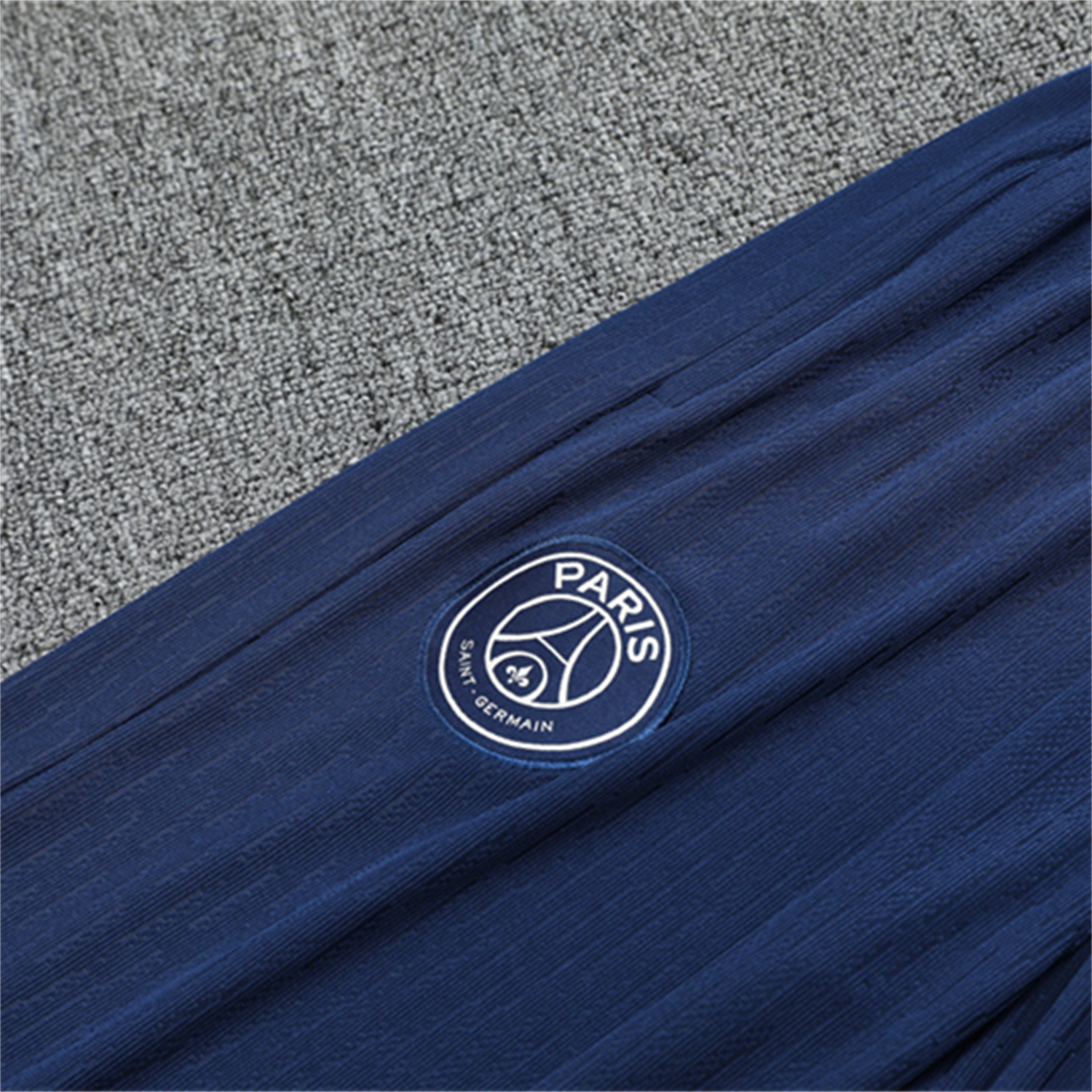 AlphaJersey-Paris Saint-Germain PSG 25-26 Kids Long Sleeve Training Set - JD White Wing Royal Blue Top and Pants