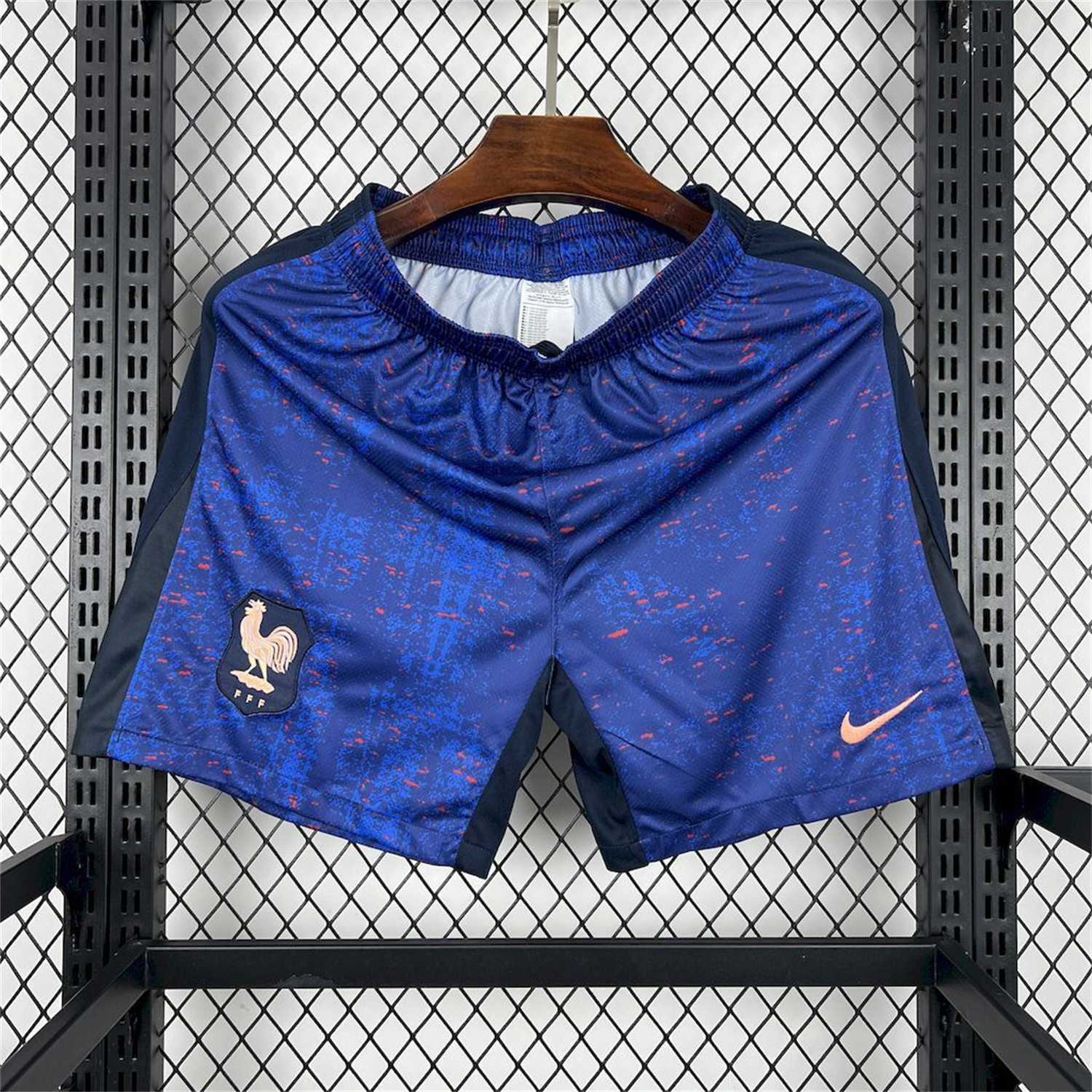 AlphaJersey-France 2026 Home Blue Shorts - Fans Version