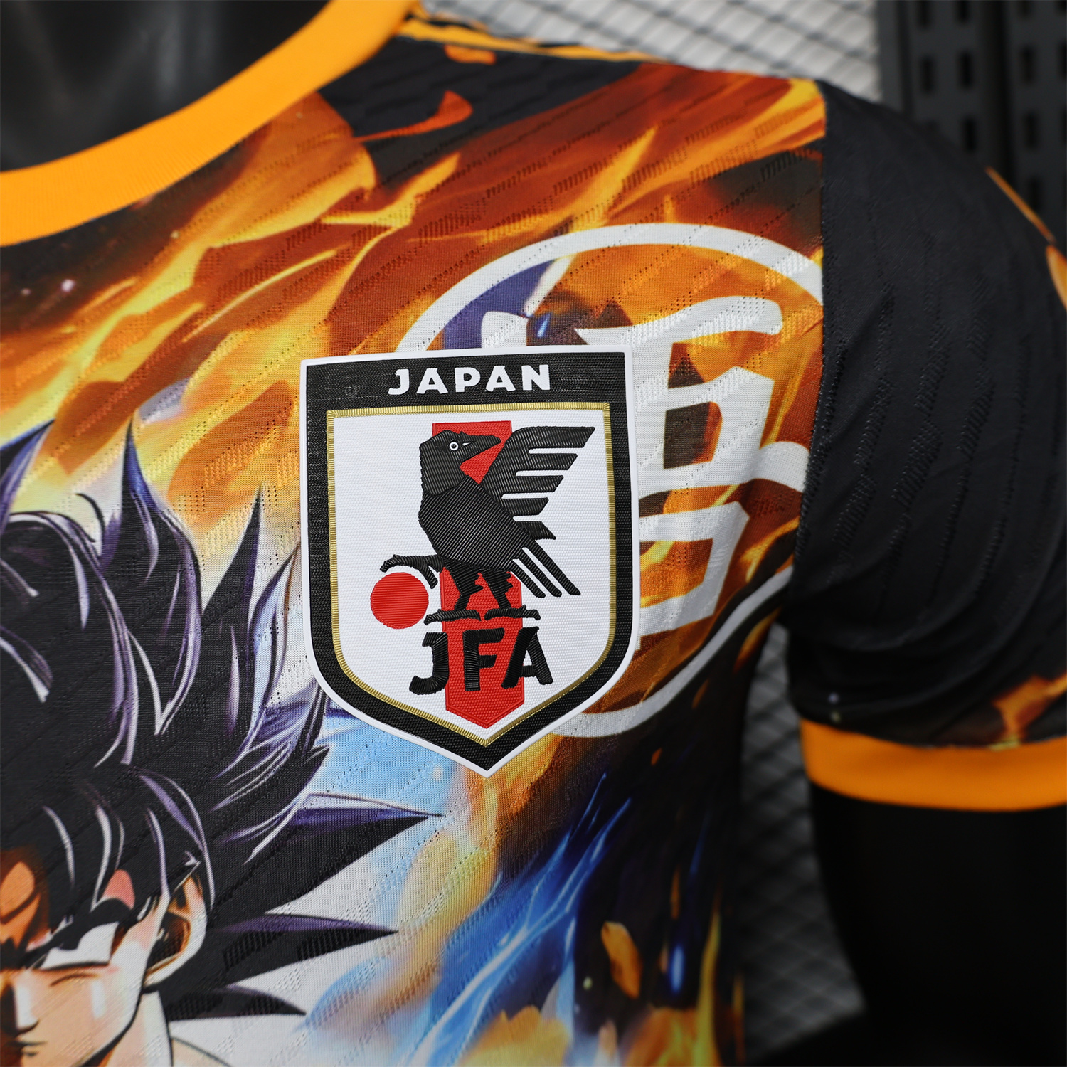 AlphaJersey-Japan 25-26 Goku Fighting Form Black Special Jersey - Player Version