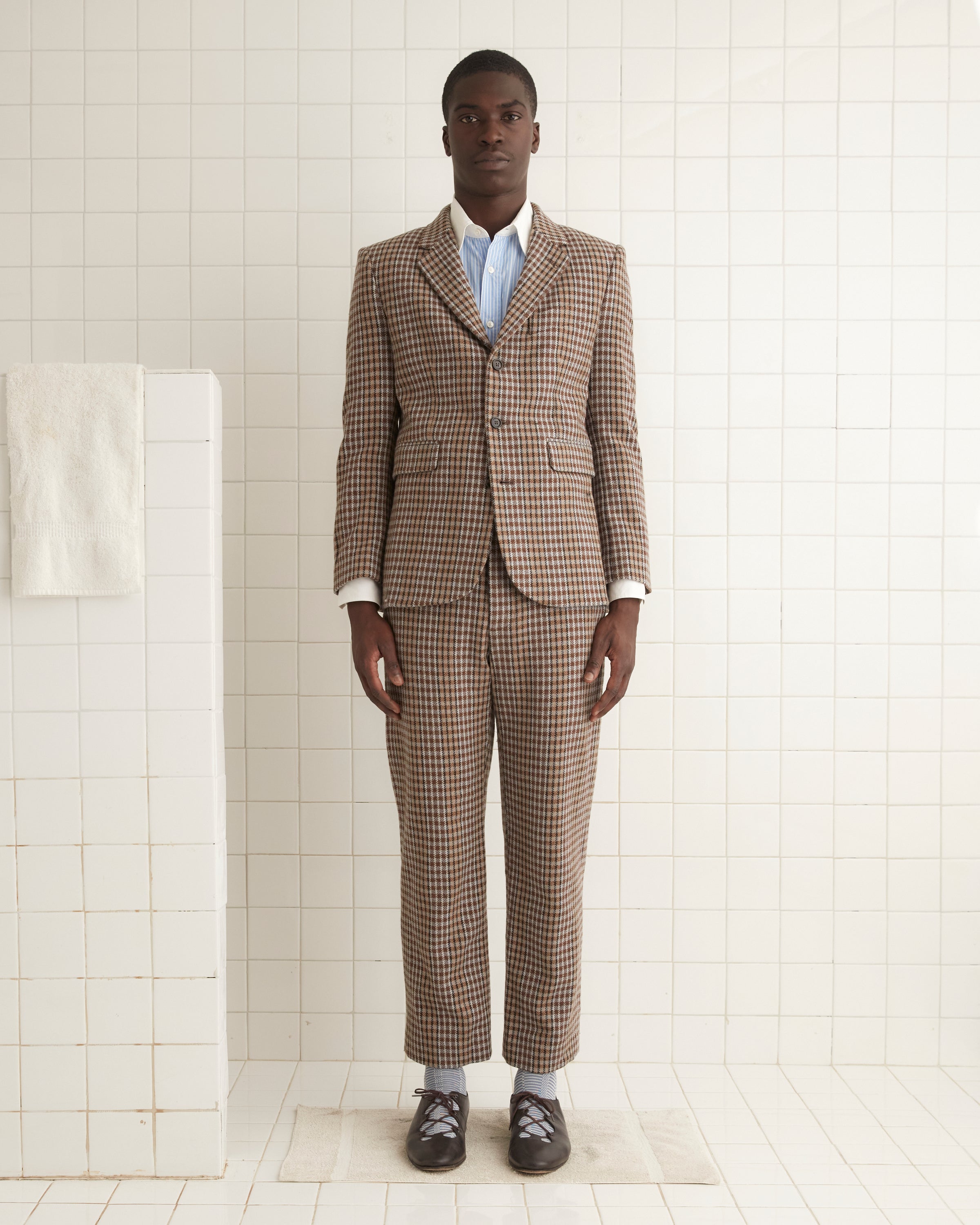 Marston Check Suit Jacket | Modern Menswear by yycbvcnbmmnbm