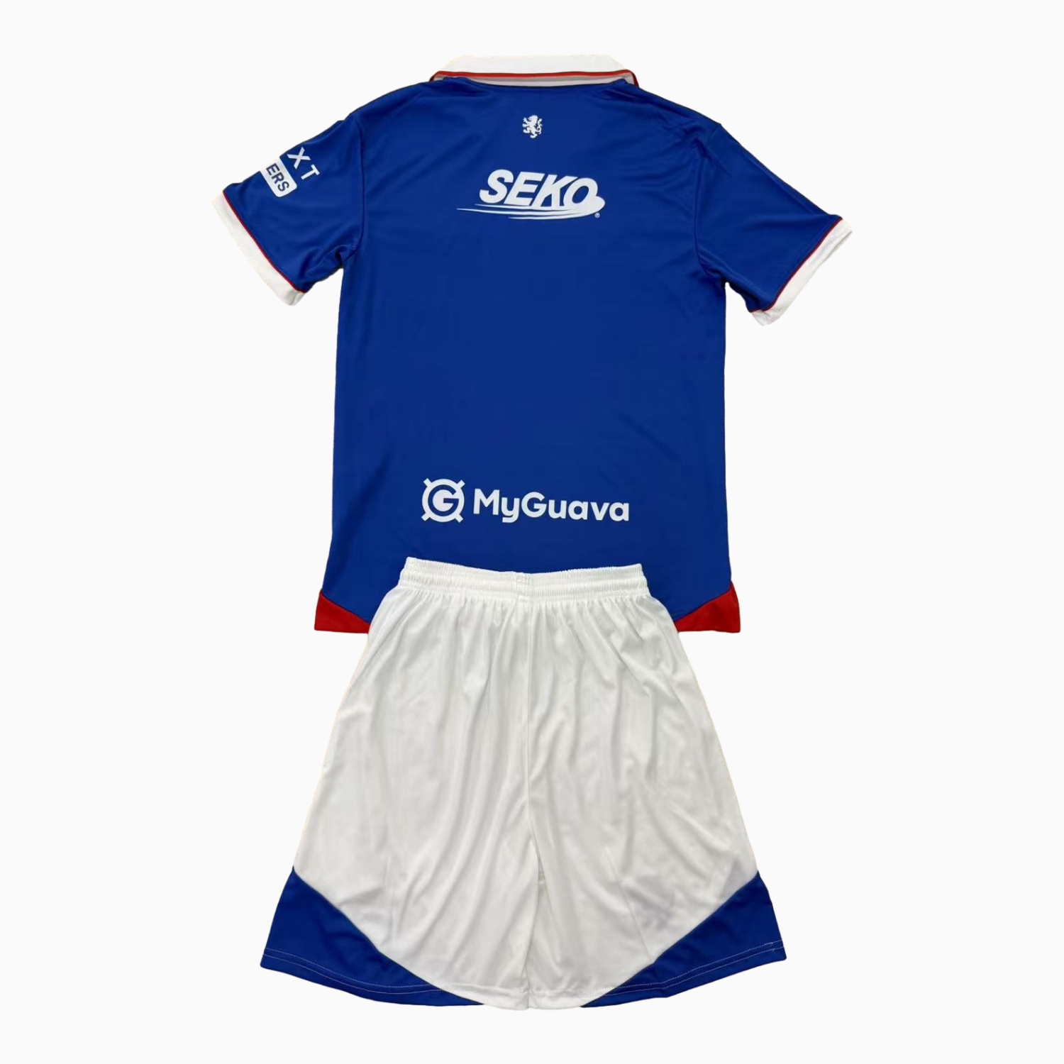 AlphaJersey-Glasgow Rangers 25-26 Home Men's Adult Jersey Set - Fans Version