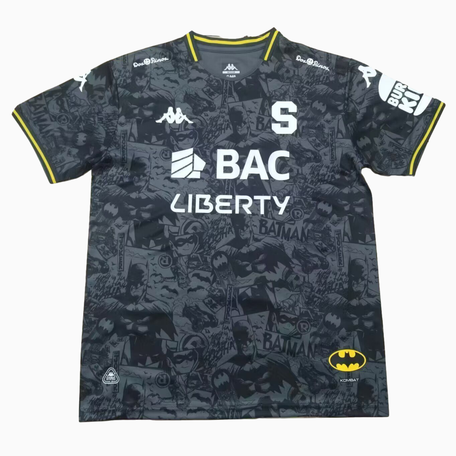 AlphaJersey-Deportivo Saprissa 25-26 Third Black Jersey - Fans Version