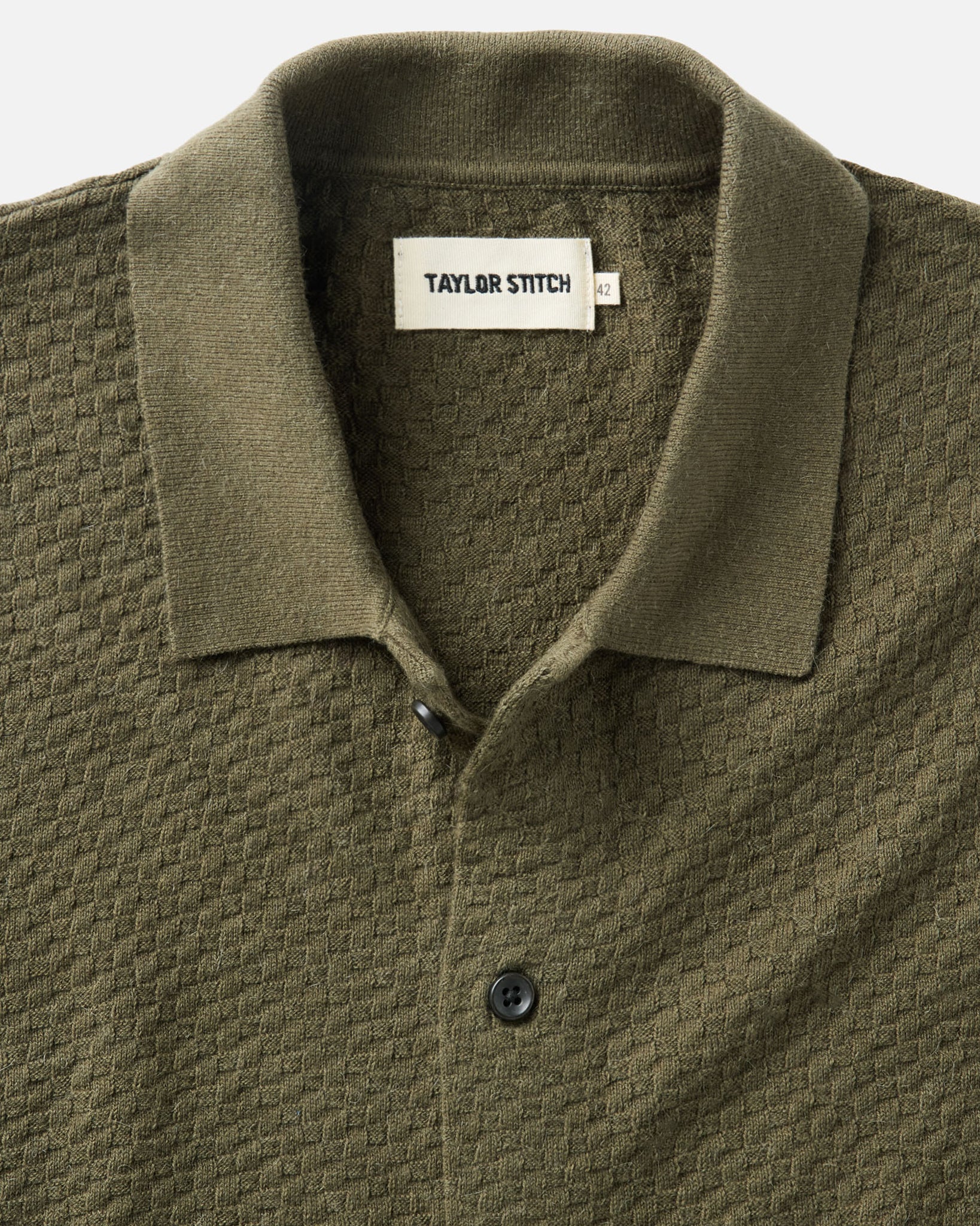 The Arlo Sweater Polo in Cilantro Texture Knit | Modern Menswear by yycbvcnbmmnbm