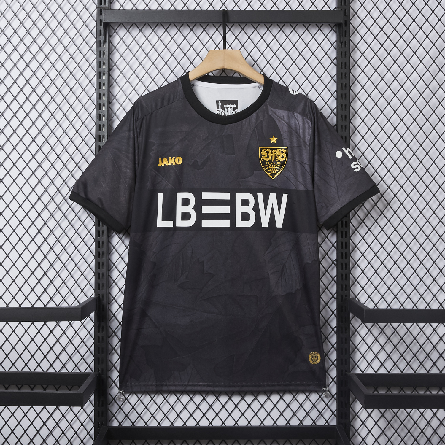 AlphaJersey-VfB Stuttgart 25-26 Third Black Jersey - Fans Version