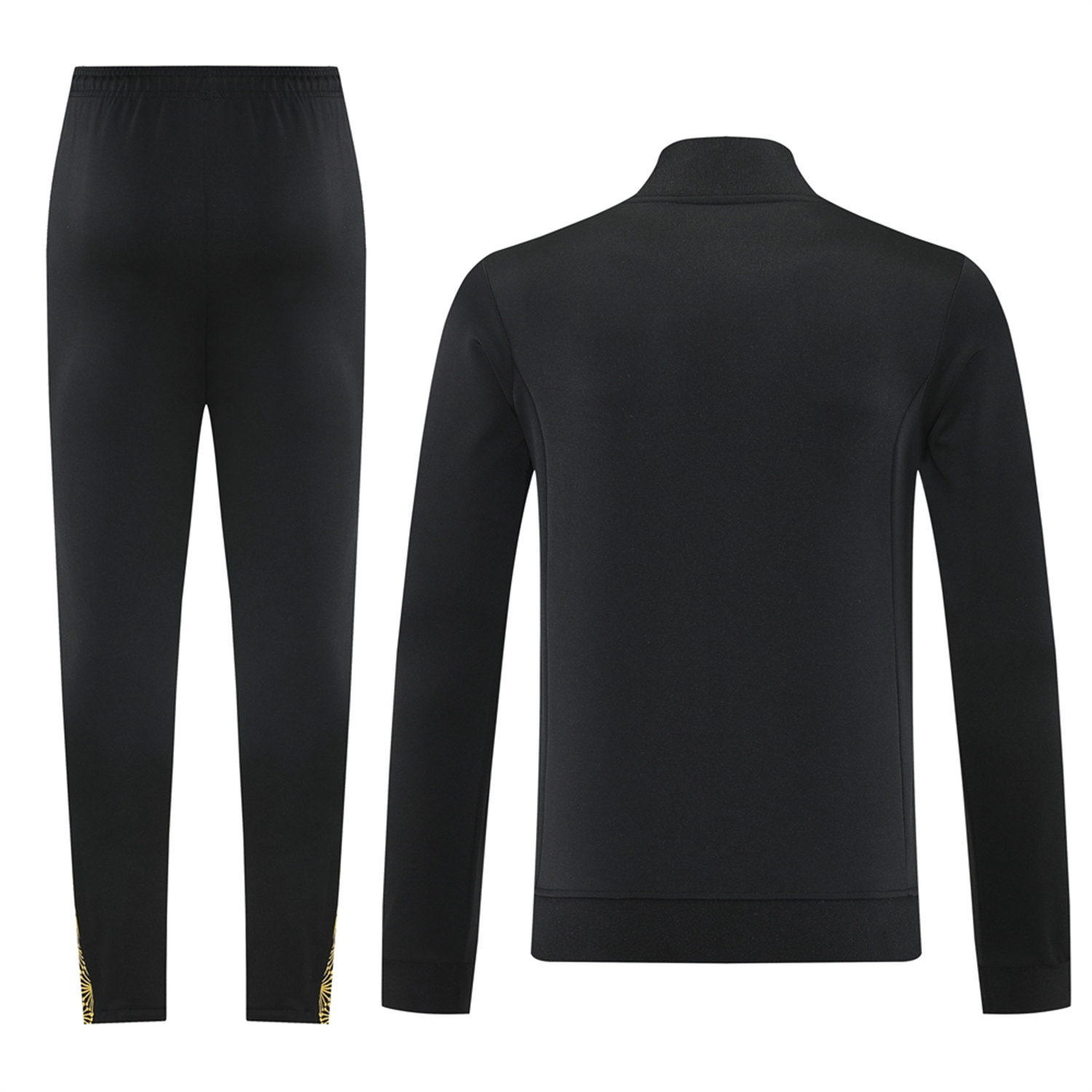 AlphaJersey-Mexico 2025 Gold Cup Jacket Training Tracksuit - Black Top & Pants