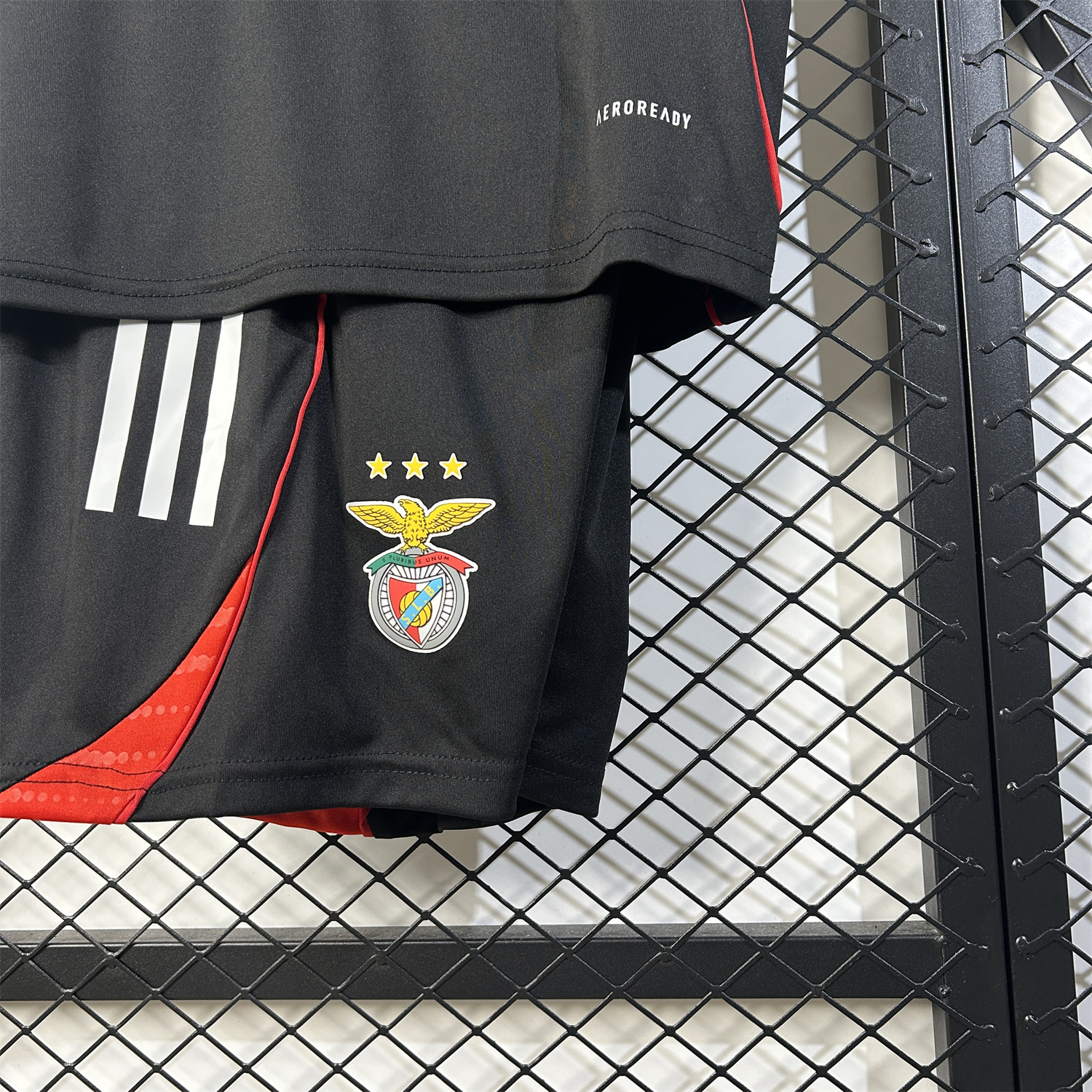 AlphaJersey-Benfica 25-26 Black Training Kids Kit