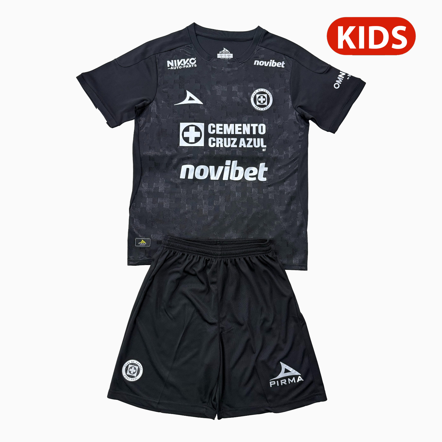 AlphaJersey-Cruz Azul 25-26 Third Kids Kit