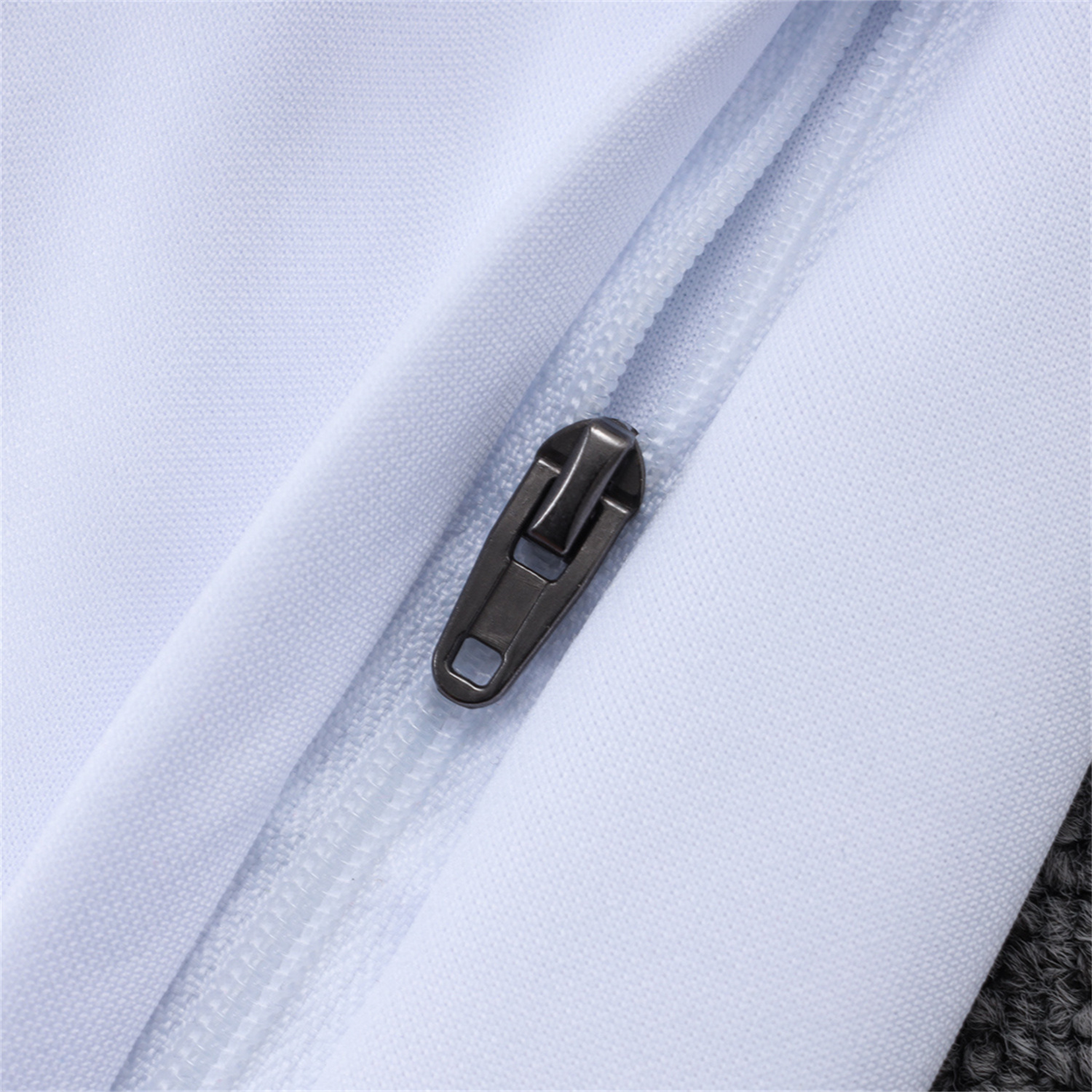 AlphaJersey-Marseille 25-26 Long Sleeve Training Set - White Top & Dark Blue Pants