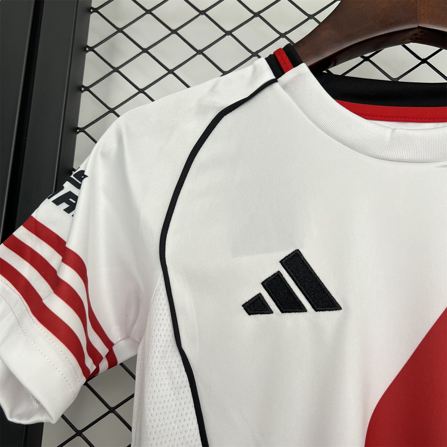 AlphaJersey-River Plate 25-26 Home Unsponsored Kids Kit