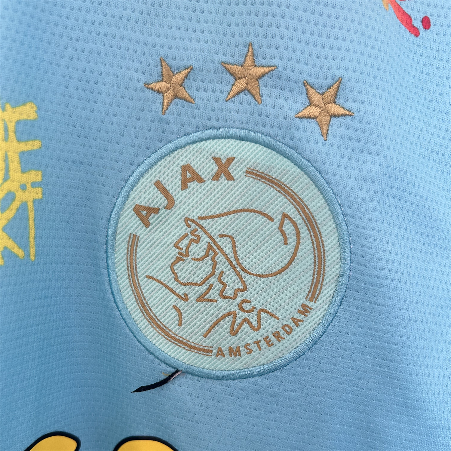 AlphaJersey-Ajax x B-O-B Marly 25-26 Light Blue Special Edition Jersey - Fans Version