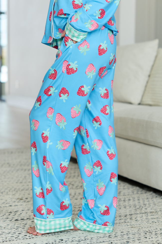 Cozy Crush Pajama Pants - Berry Bliss DOORBUSTER | Elegant Women's Fashion by coolavocek