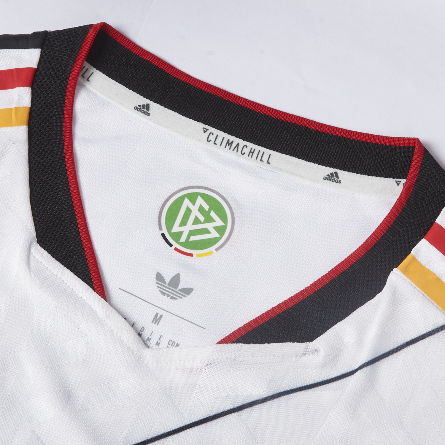 AlphaJersey-Germany 2026 Diagonal Stripes White Special Jersey - Player Version