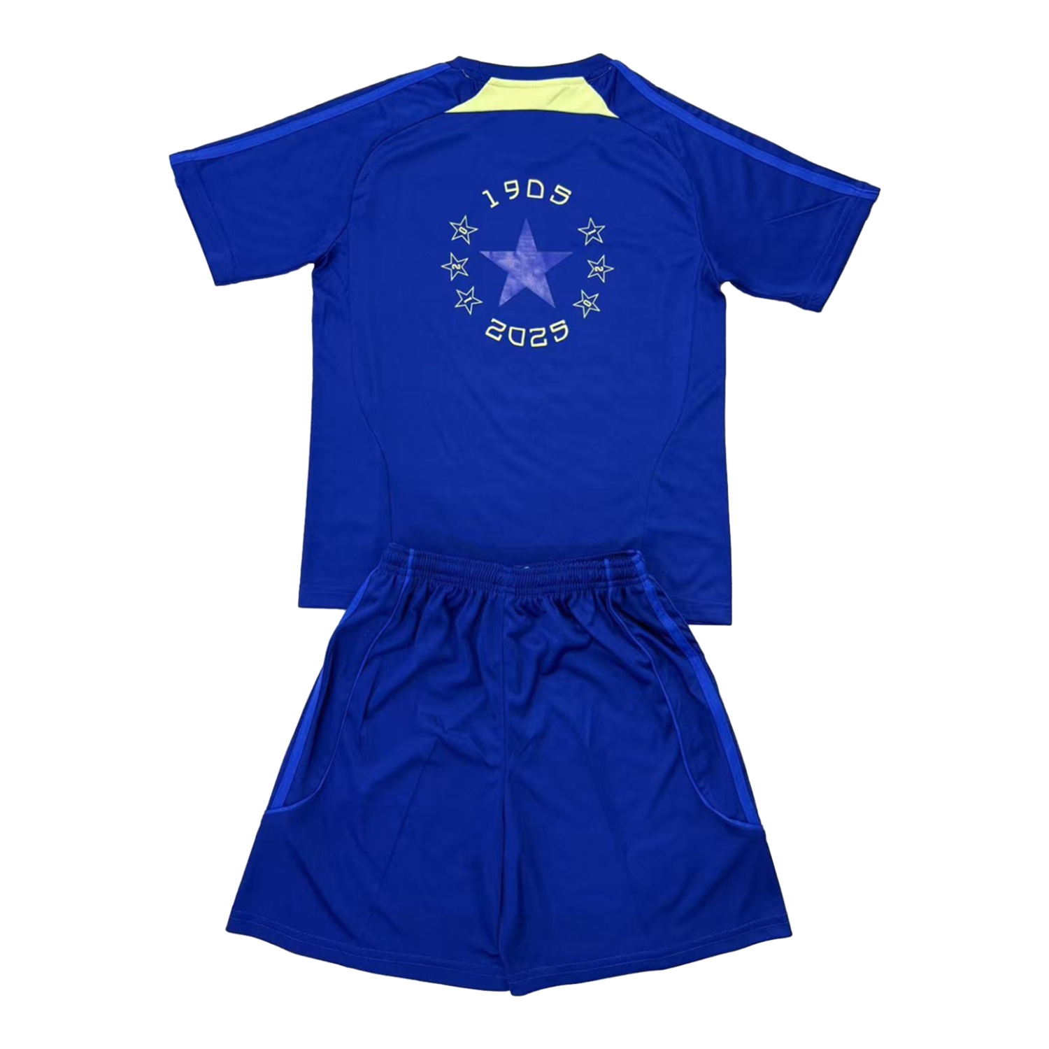 AlphaJersey-Boca Juniors 25-26 Urban Purist Throwback Blue Men's Adult Jersey Set - Fans Version