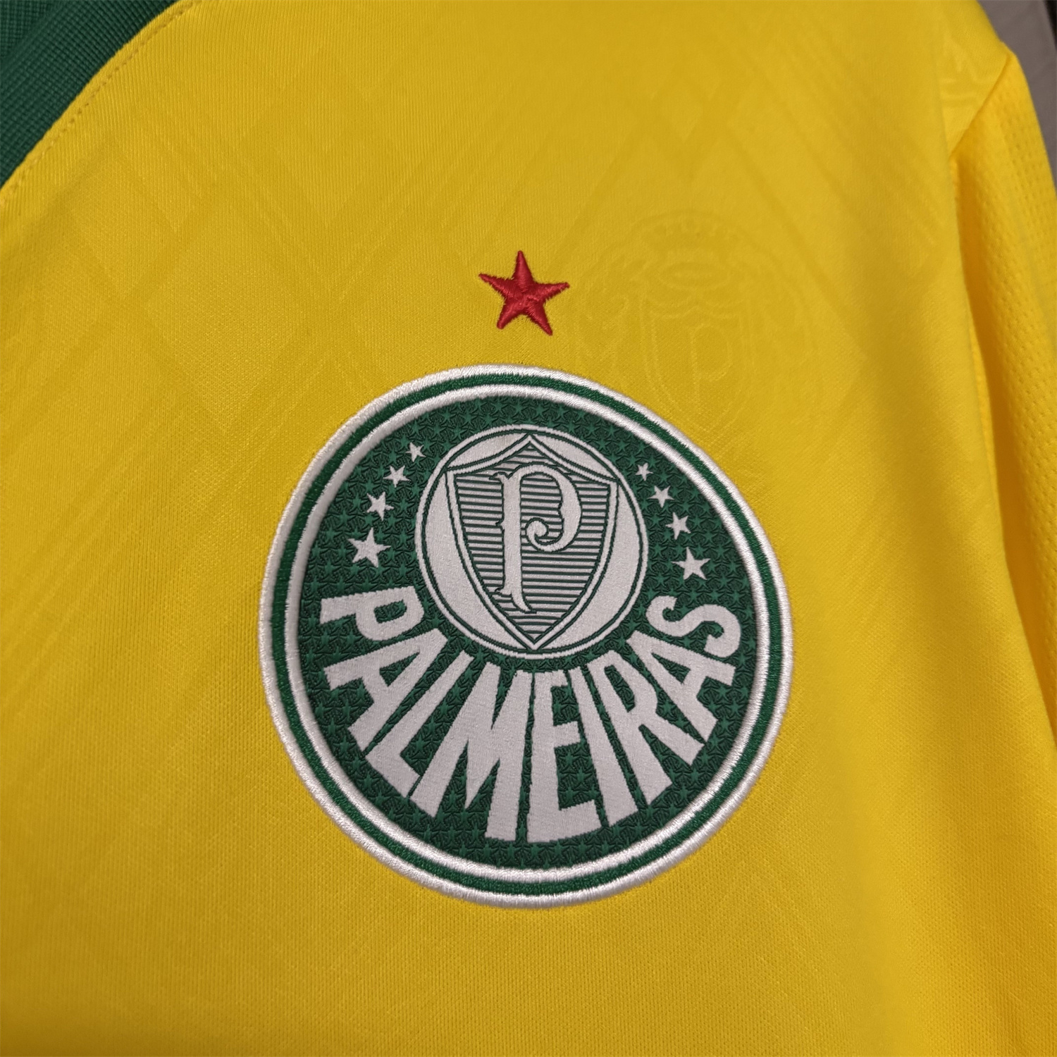 AlphaJersey-Palmeiras 25-26 Third Yellow Jersey - Fans Version