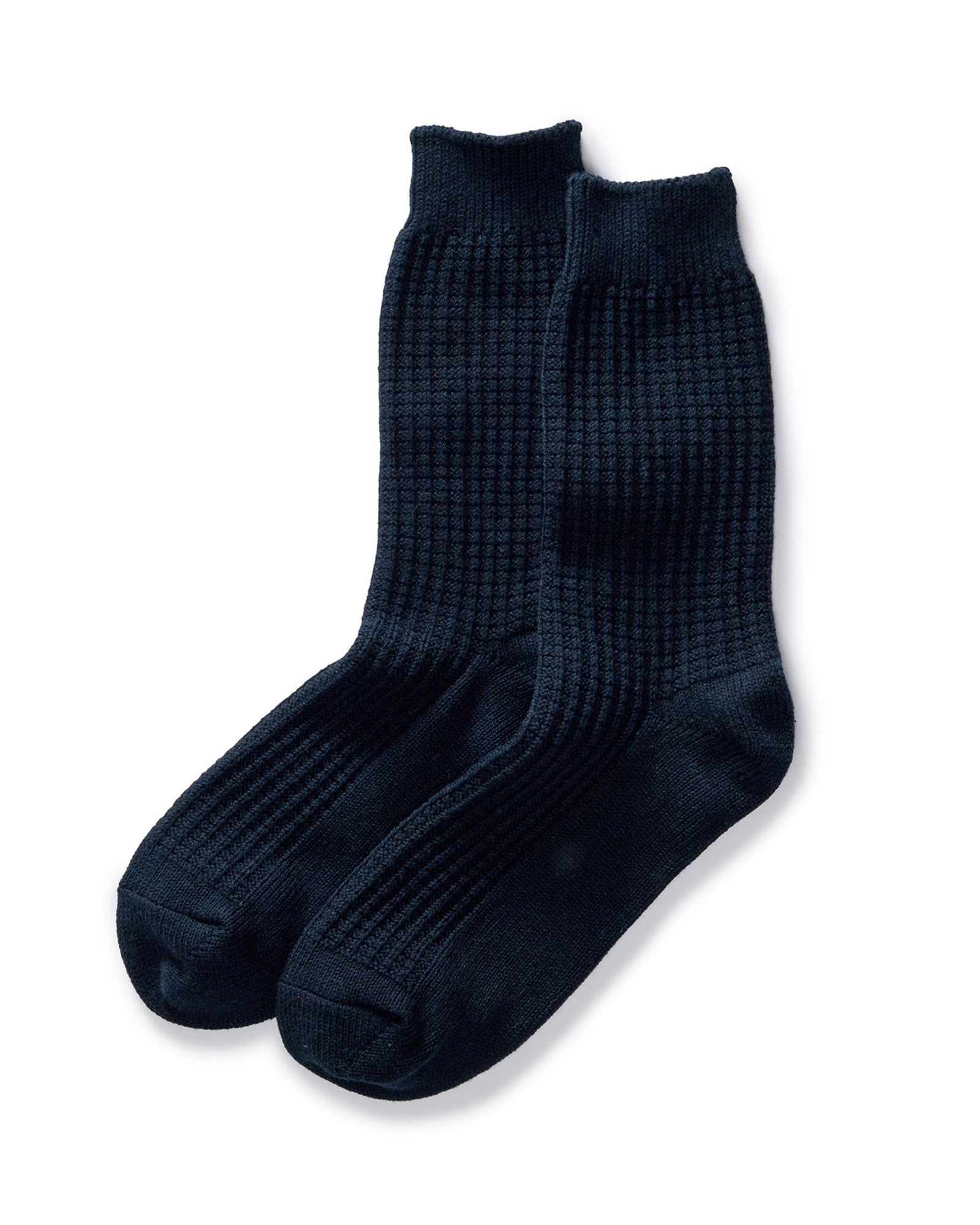 The Waffle Sock in Dark Navy | Modern Menswear by yycbvcnbmmnbm