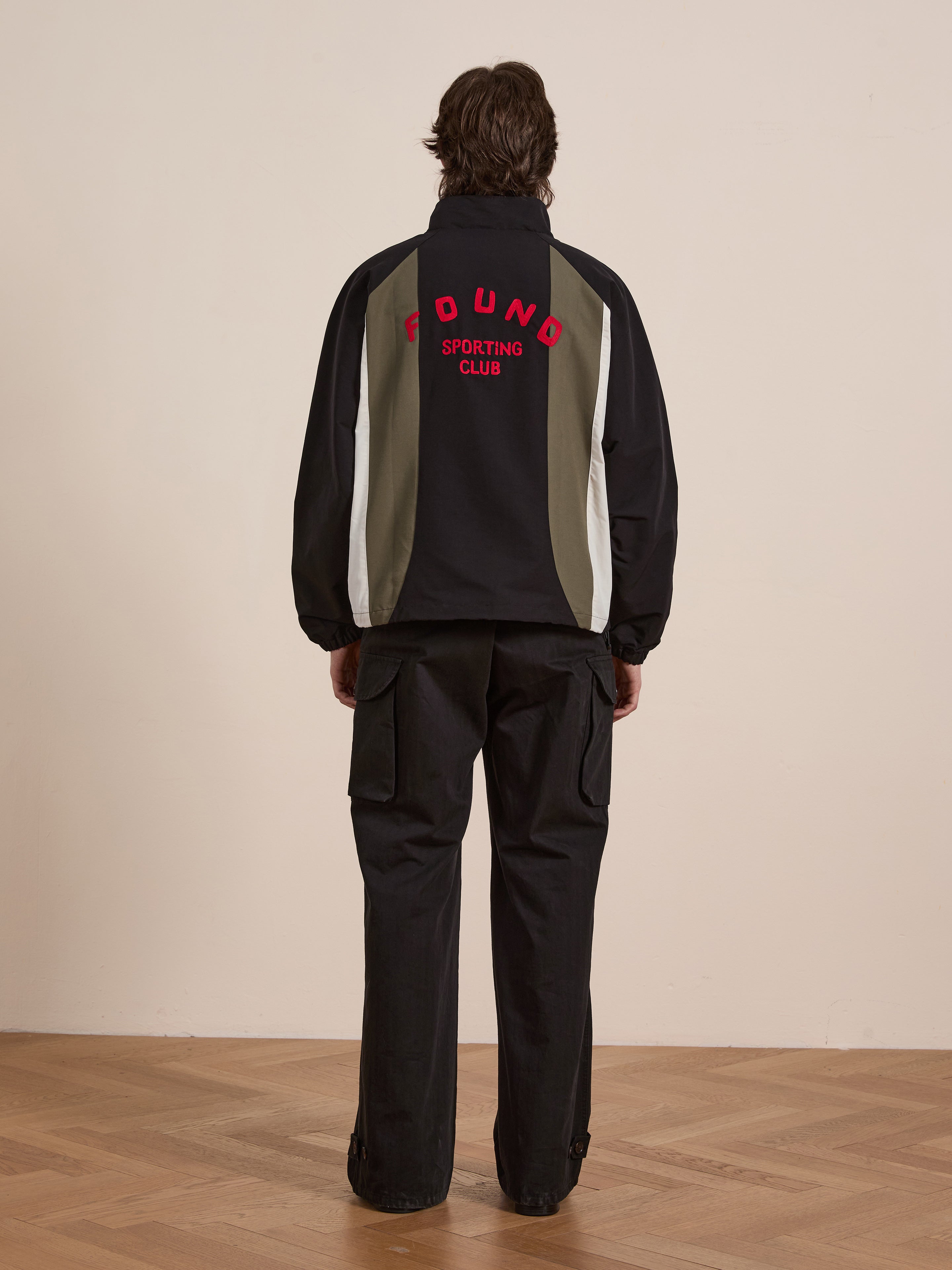 Sporting Club Pullover Jacket | Modern Menswear by yycbvcnbmmnbm