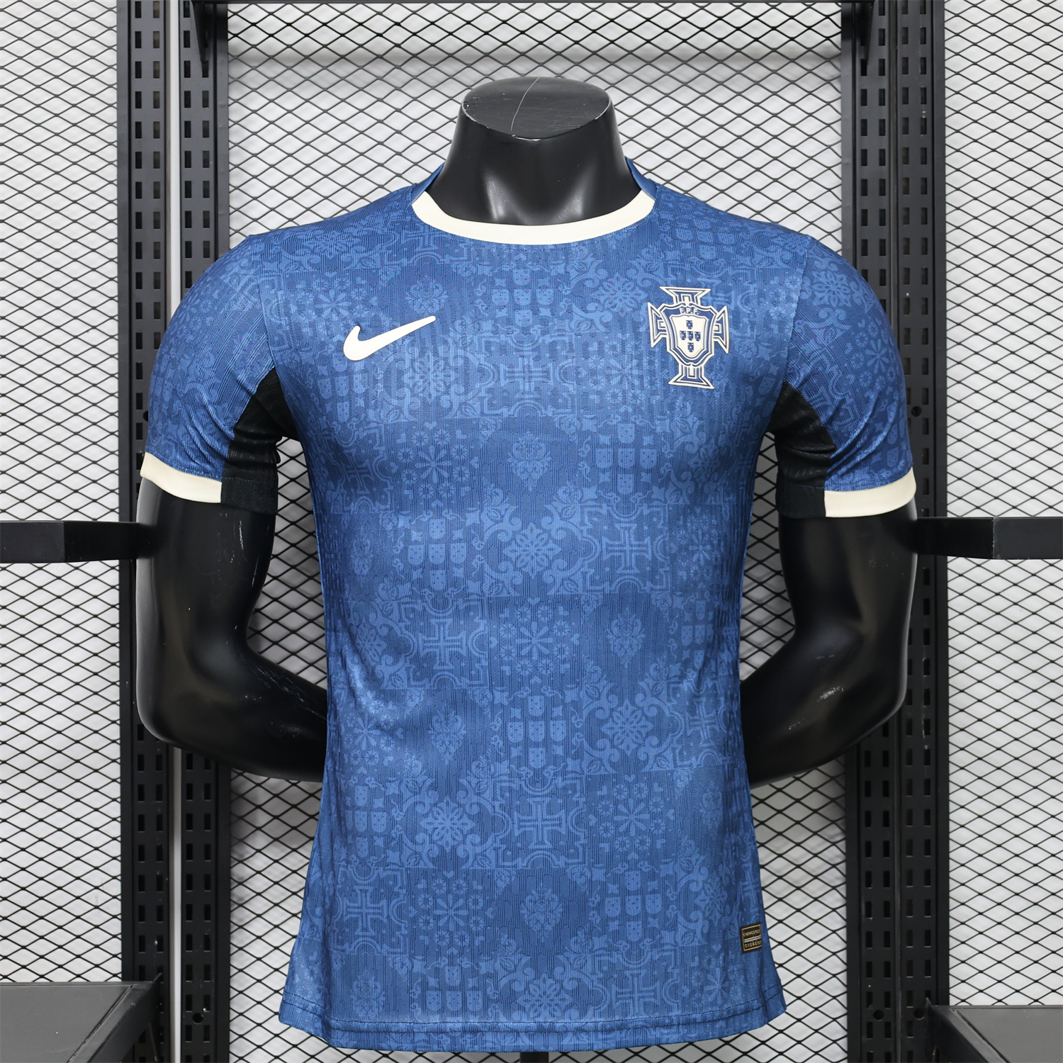 AlphaJersey-Portugal 2026 Navy Blue Special Jersey - Player Version