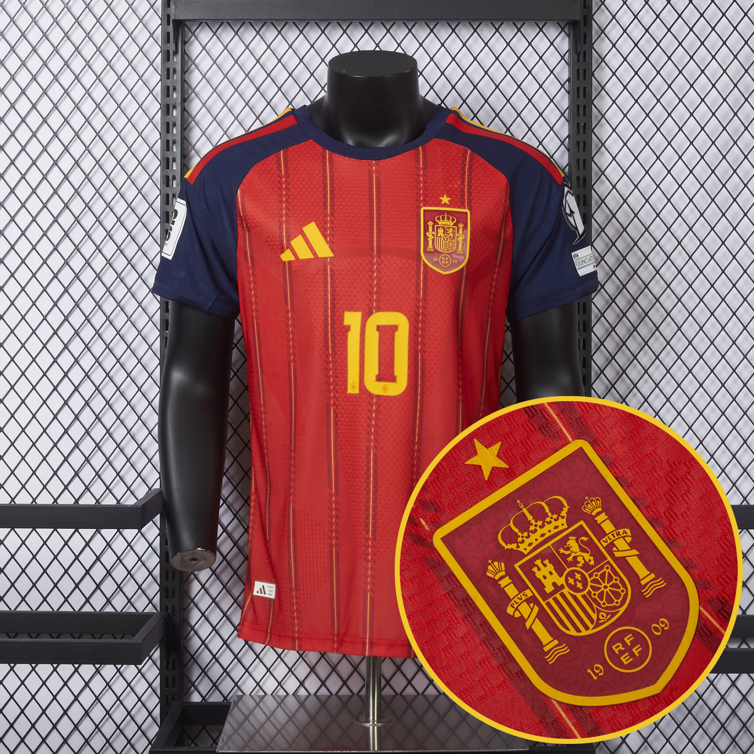 AlphaJersey-Spain 2026 Home Jersey - Player Version