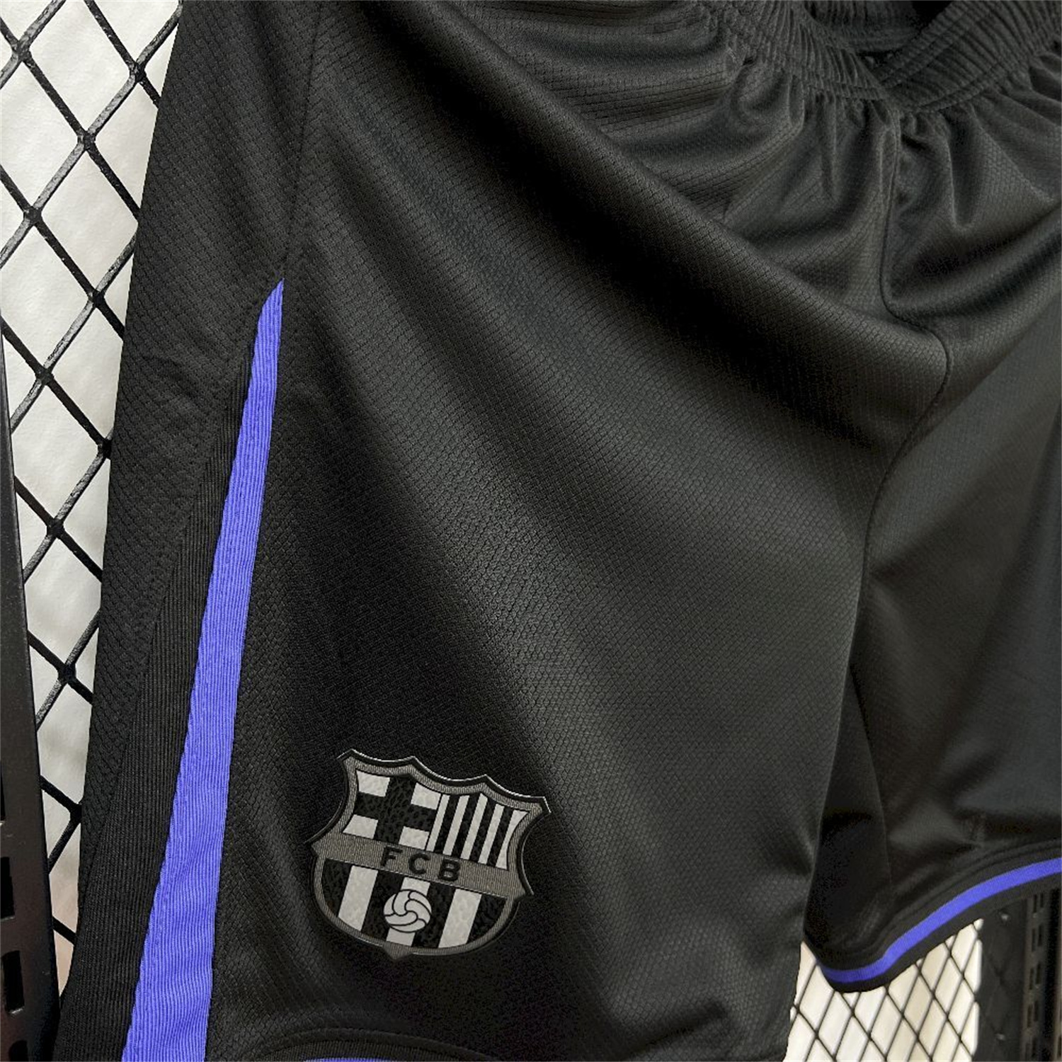 AlphaJersey-Barcelona 25-26 Away Black Shorts - Fans Version