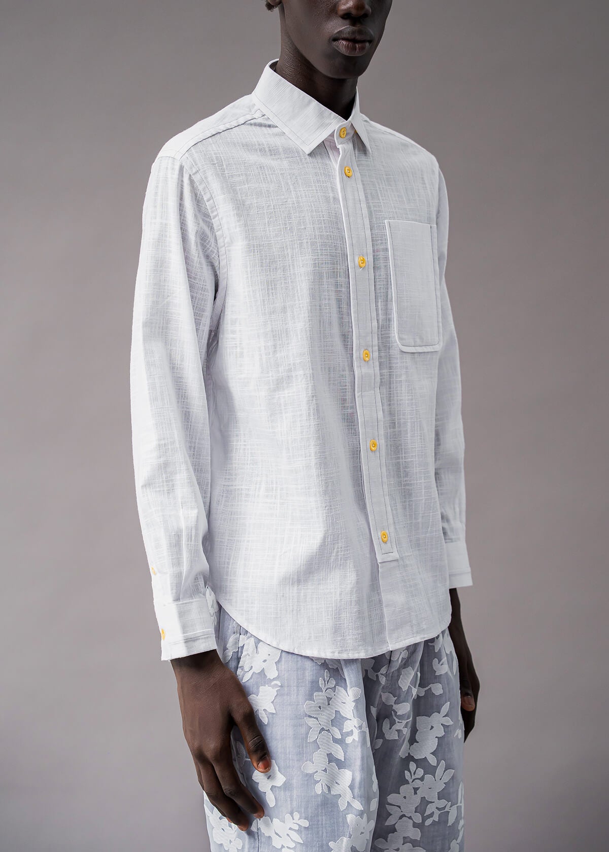 Feather Cross-X White | Modern Menswear by yycbvcnbmmnbm