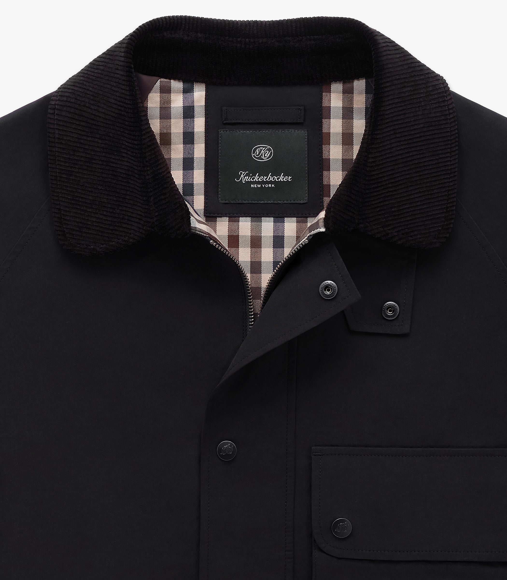 Bay Waxed Cotton & Nylon Jacket | Modern Menswear by yycbvcnbmmnbm