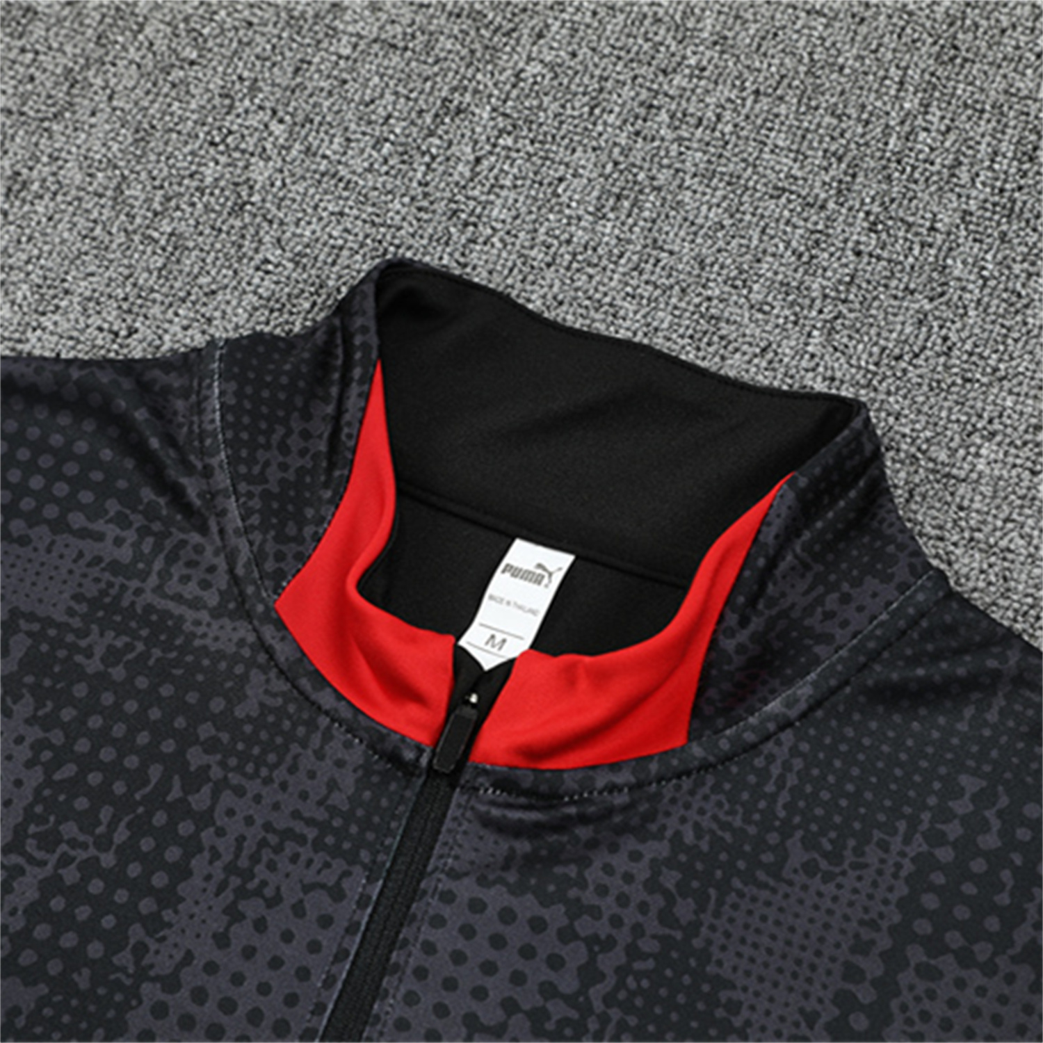 AlphaJersey-AC Milan 25-26 Kids Long Sleeve Training Set - Black Top & Black Pants