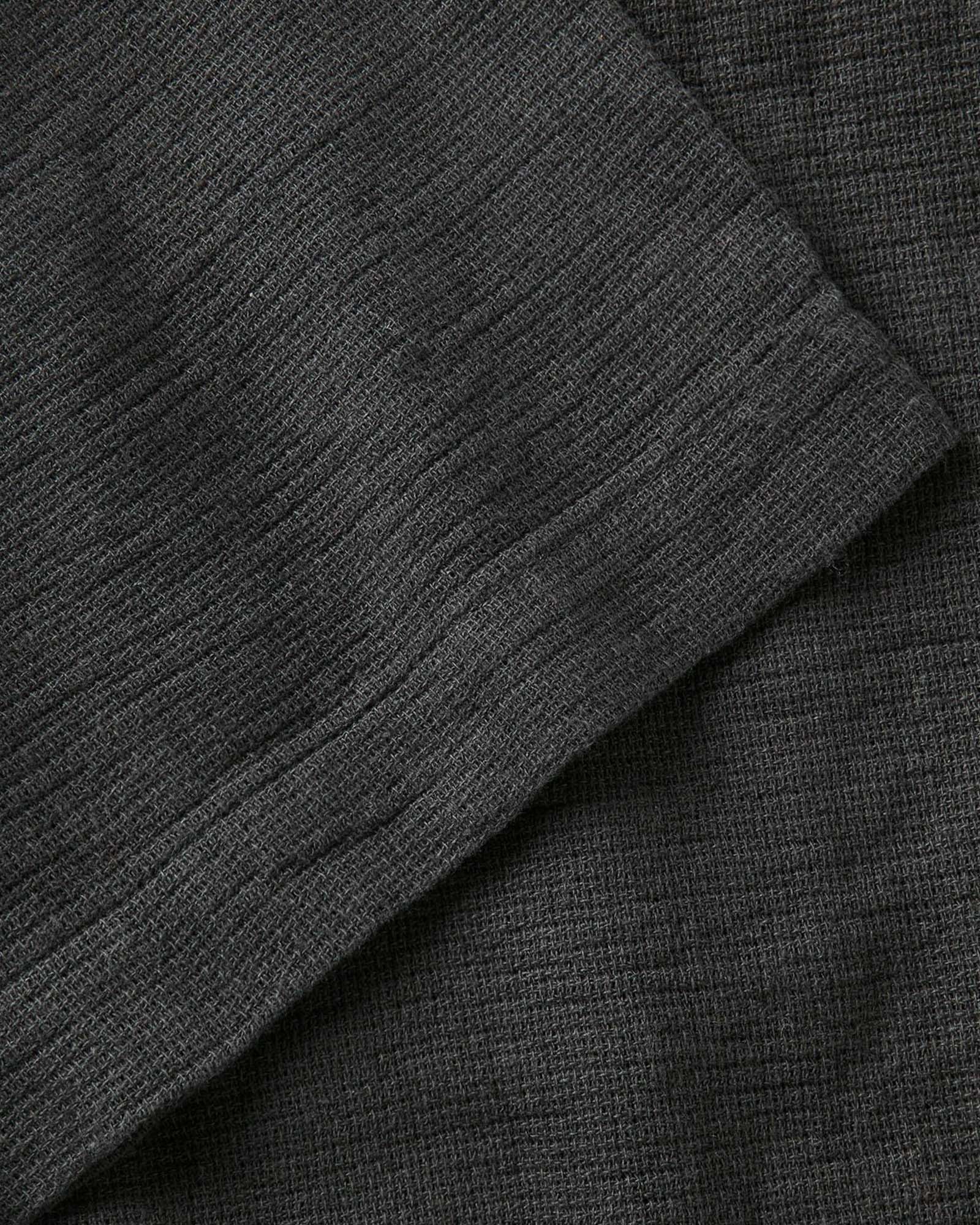The Conrad Shirt in Faded Black Linen | Modern Menswear by yycbvcnbmmnbm