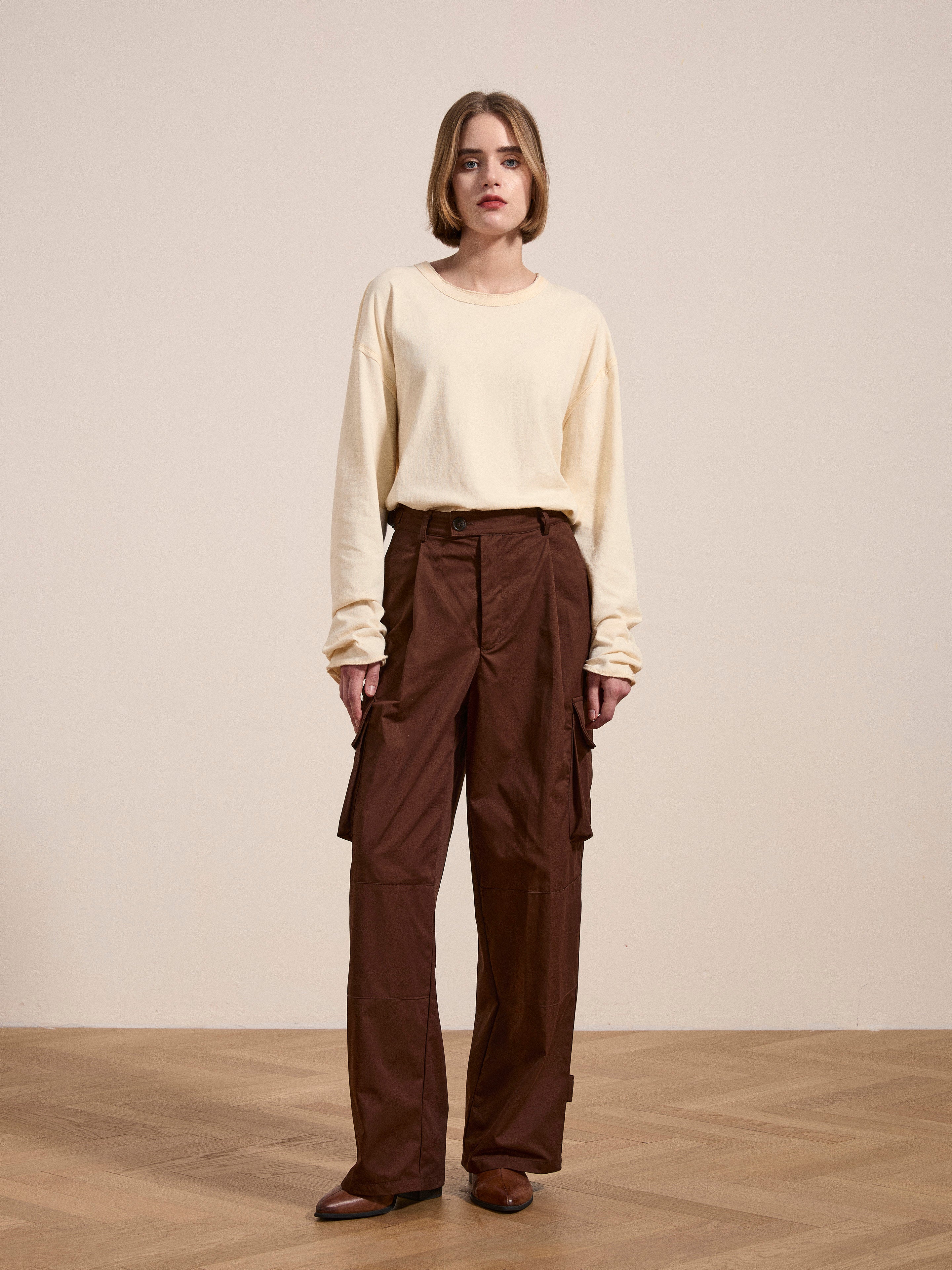 Pleated Pocket Trousers | Modern Menswear by yycbvcnbmmnbm