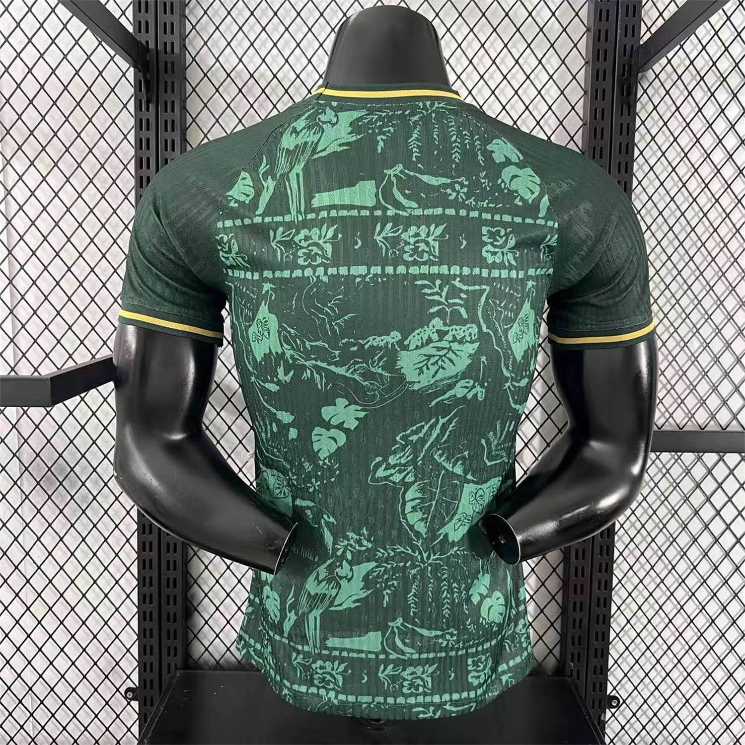 AlphaJersey-Brazil 25-26 Green Leaves Jersey - Player Version
