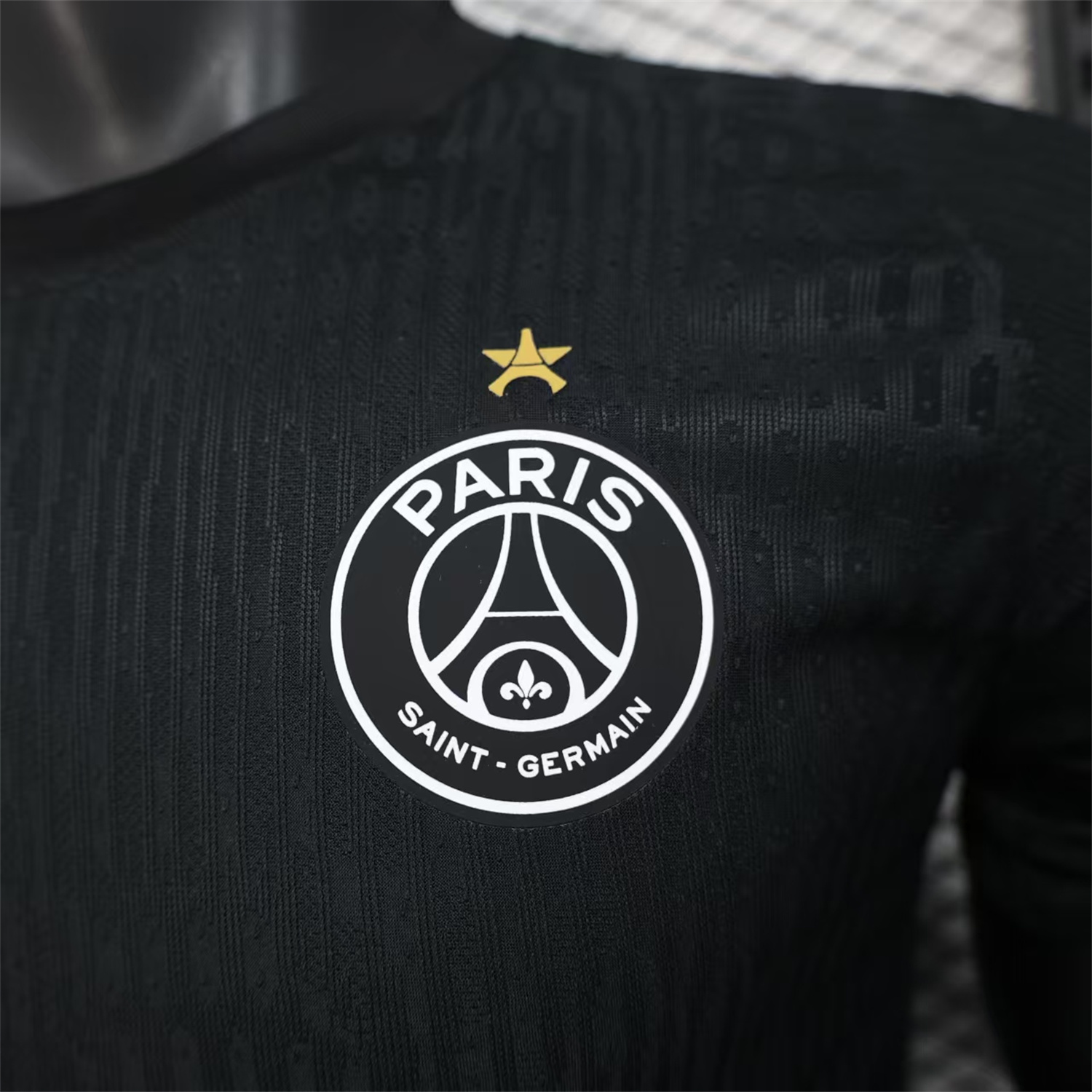 AlphaJersey-Paris Saint-Germain PSG 25-26 Black XO Special Jersey - Player Version