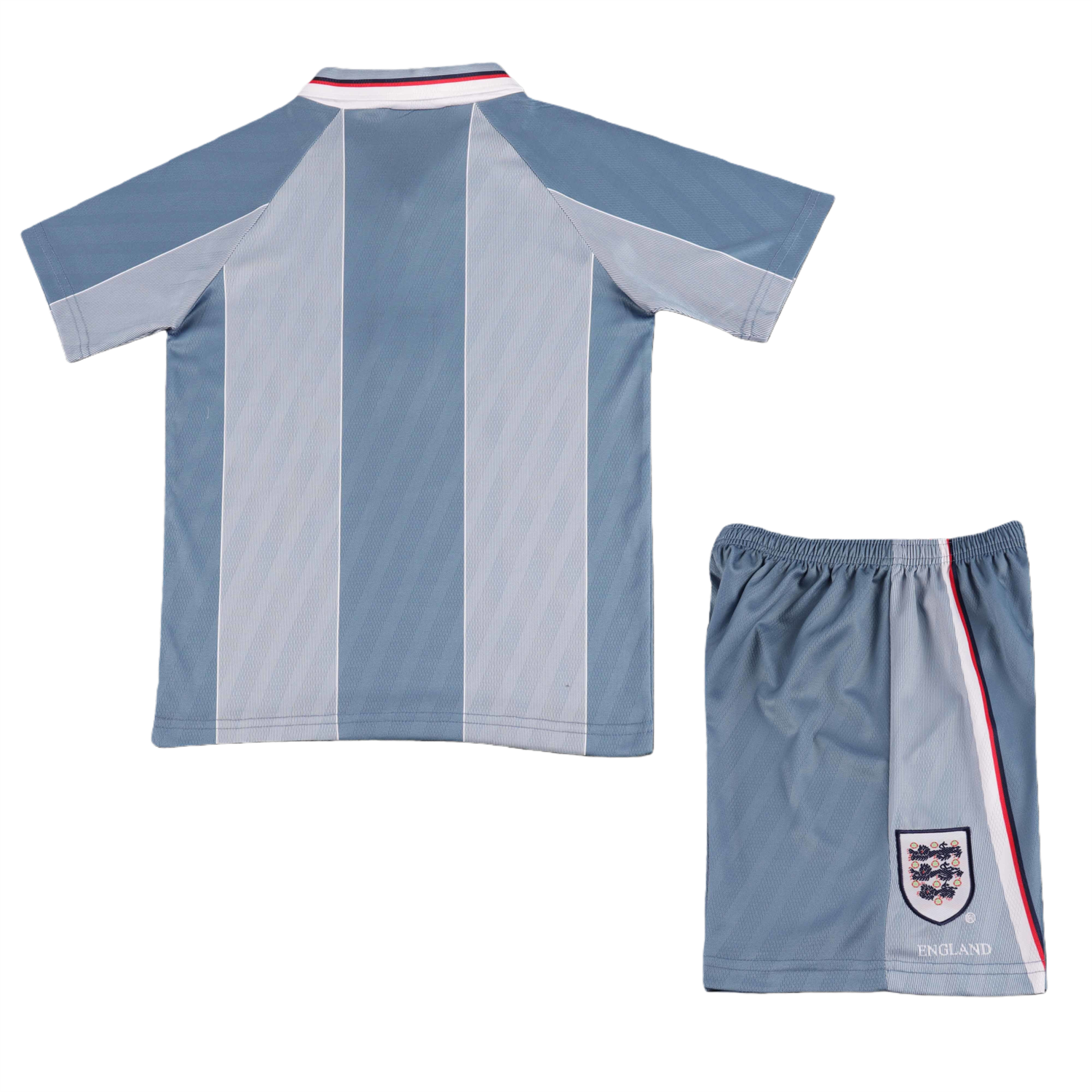 AlphaJersey-Retro England 1996 Away Kids Kit