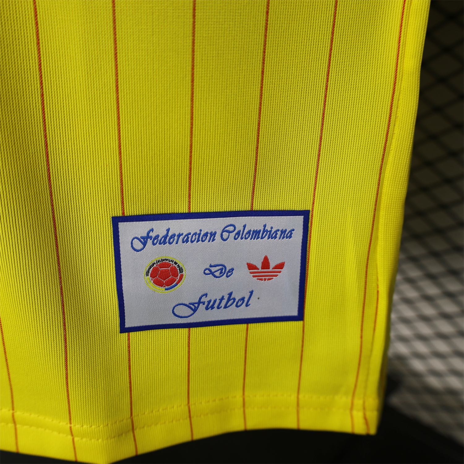 AlphaJersey-Colombia 2026 Terrace Icon Retro Casual Style Yellow Jersey - Player Version