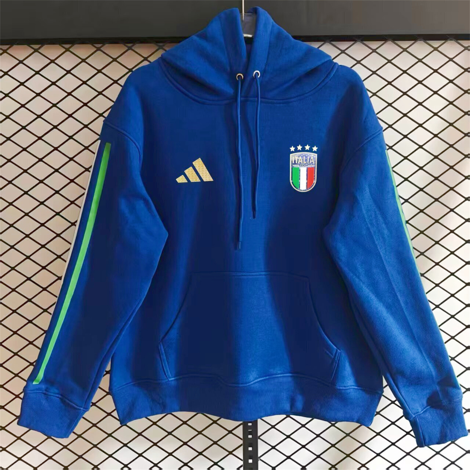 AlphaJersey-Italy 2026 Home Unisex Pullover Hoodie