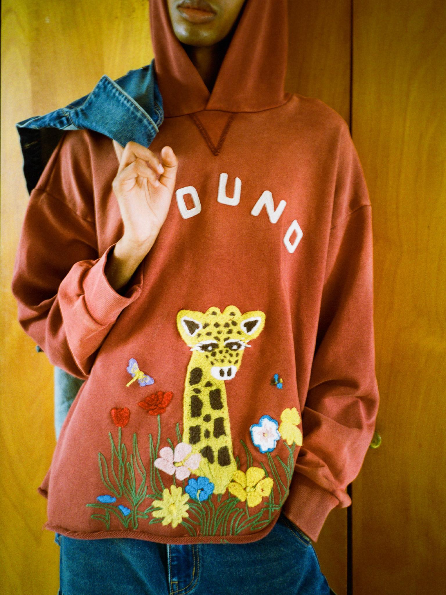 Embroidered Wildlife Hoodie | Modern Menswear by yycbvcnbmmnbm