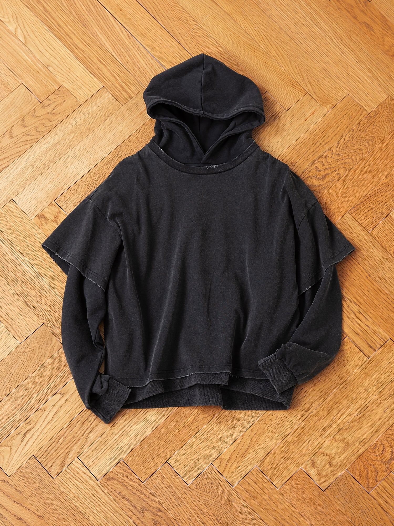 Double Layer Hoodie | Modern Menswear by yycbvcnbmmnbm