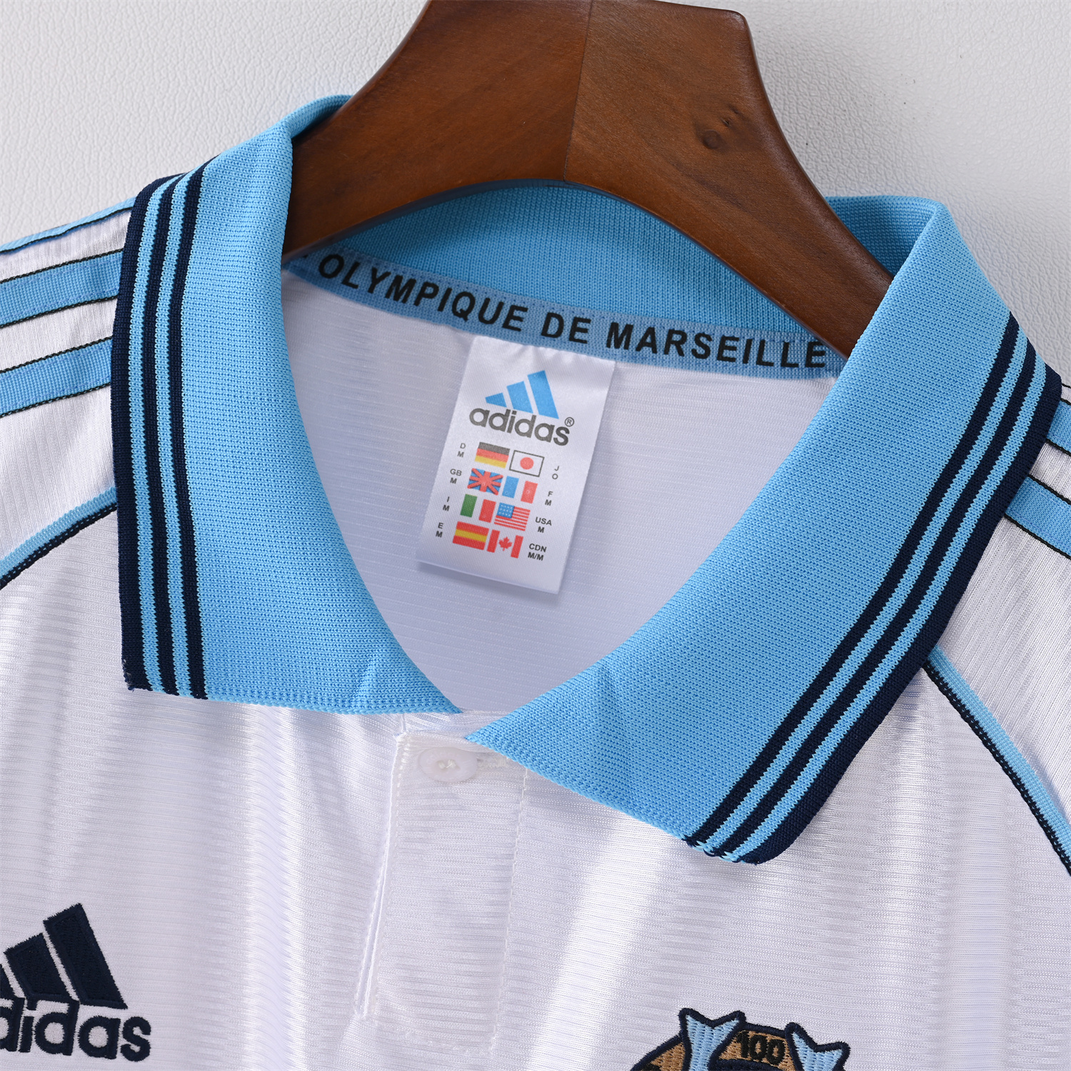 AlphaJersey-Retro Marseille 1998-99 Home Jersey