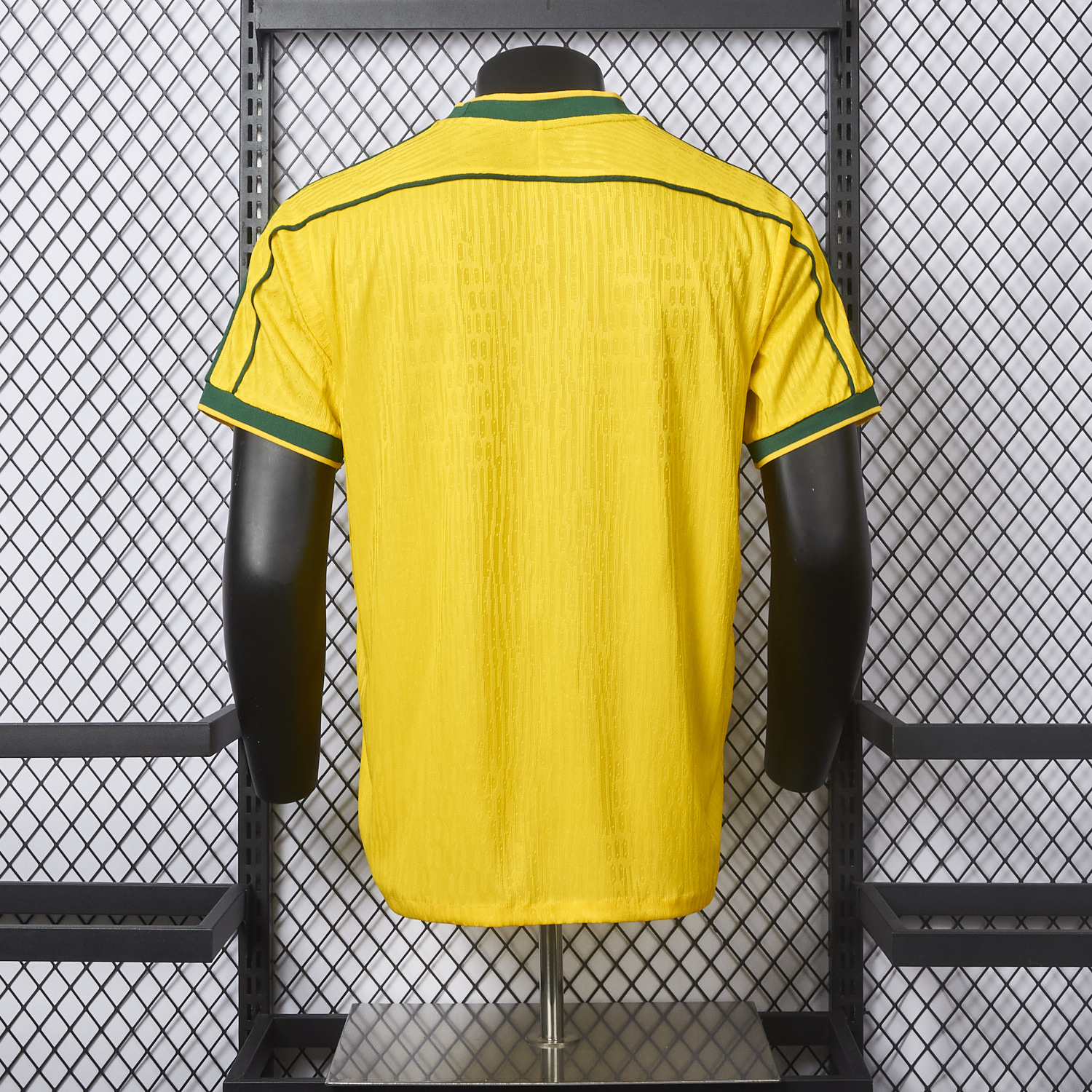 AlphaJersey-Retro Brazil 1998 Home Jersey - Player Version