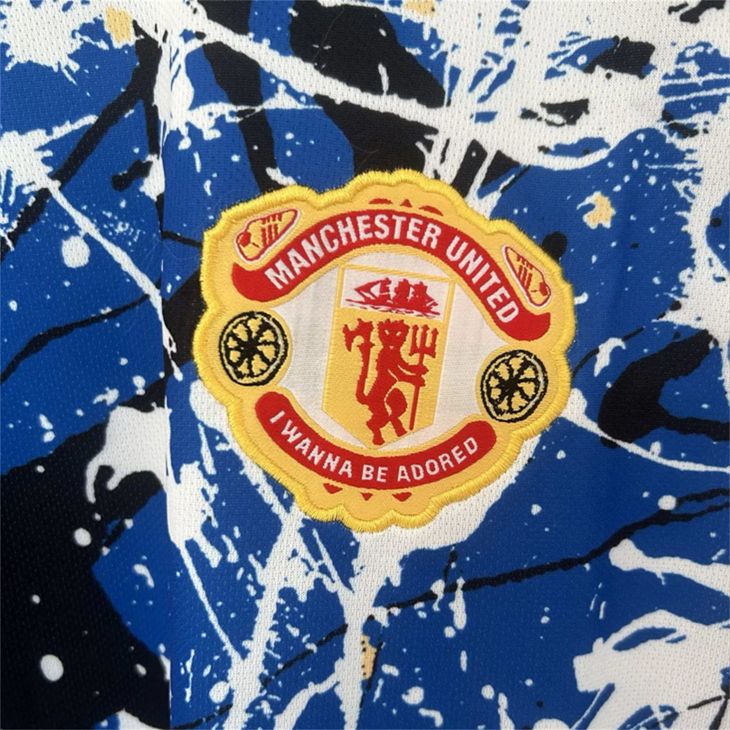 AlphaJersey-Manchester United 25-26 Stone Roses Special Jersey - Fans Version