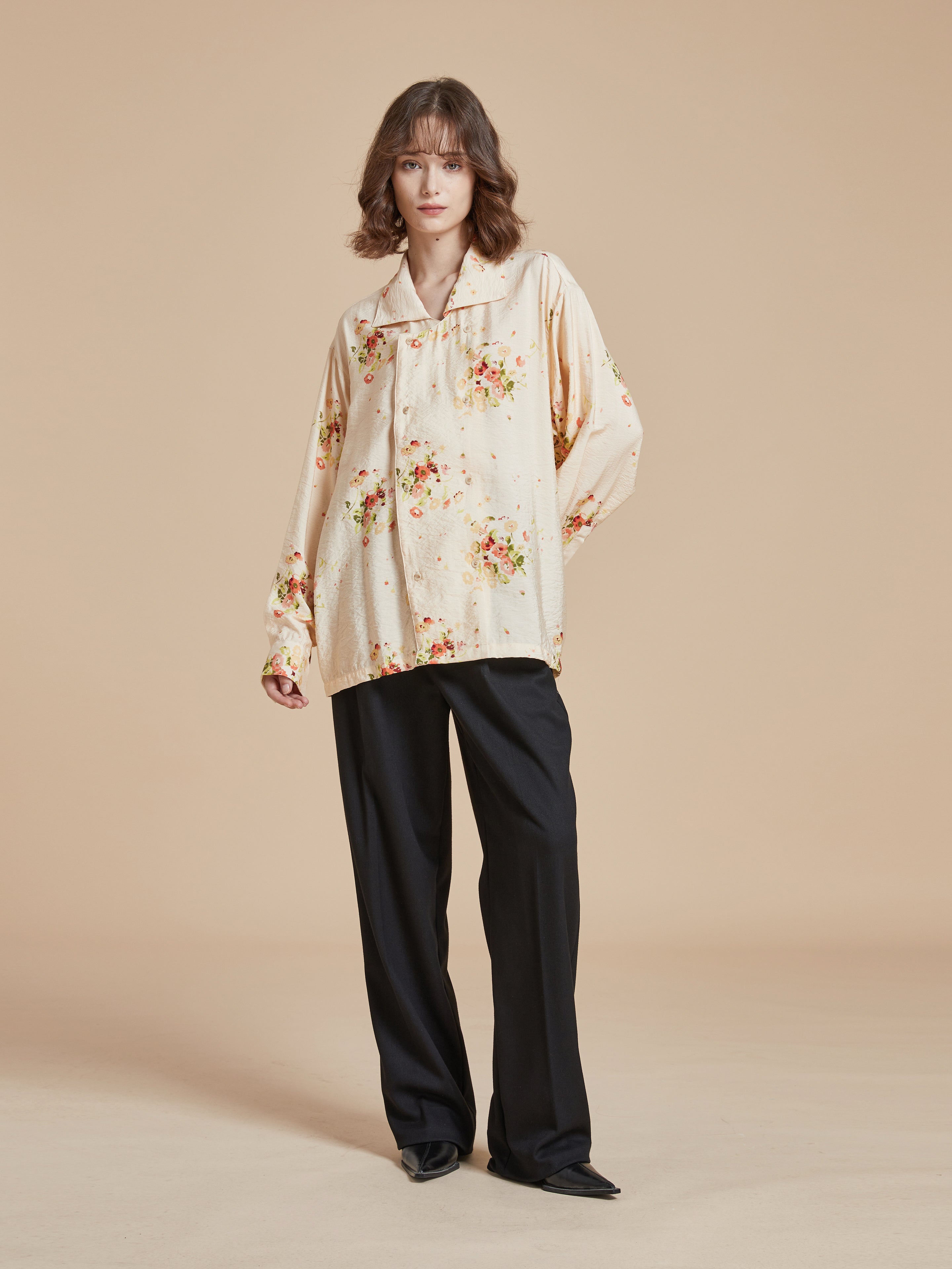 Kanhati Garden Long Sleeve Camp Shirt | Modern Menswear by yycbvcnbmmnbm