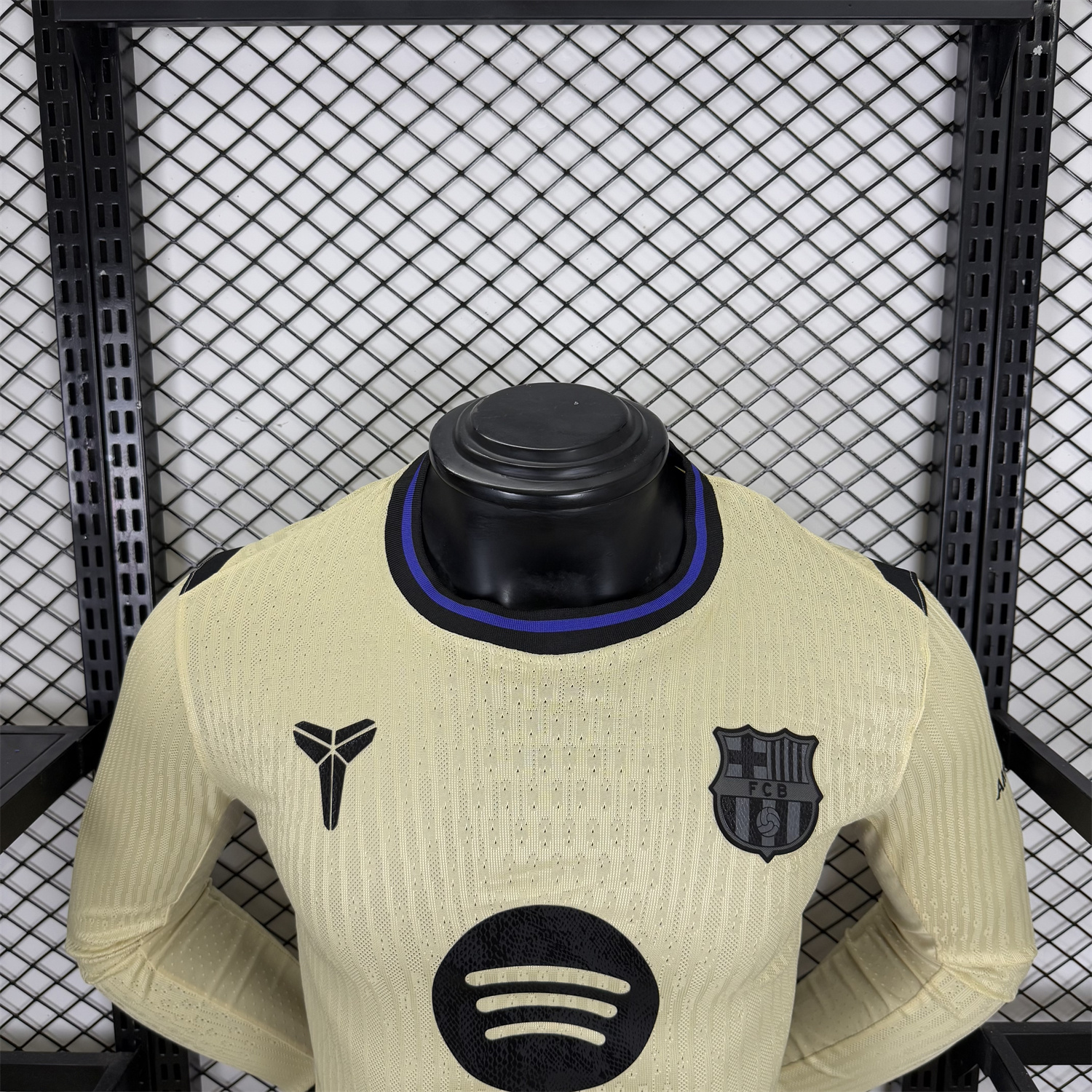 AlphaJersey-Barcelona 25-26 Away Long Sleeves Jersey - Player Version