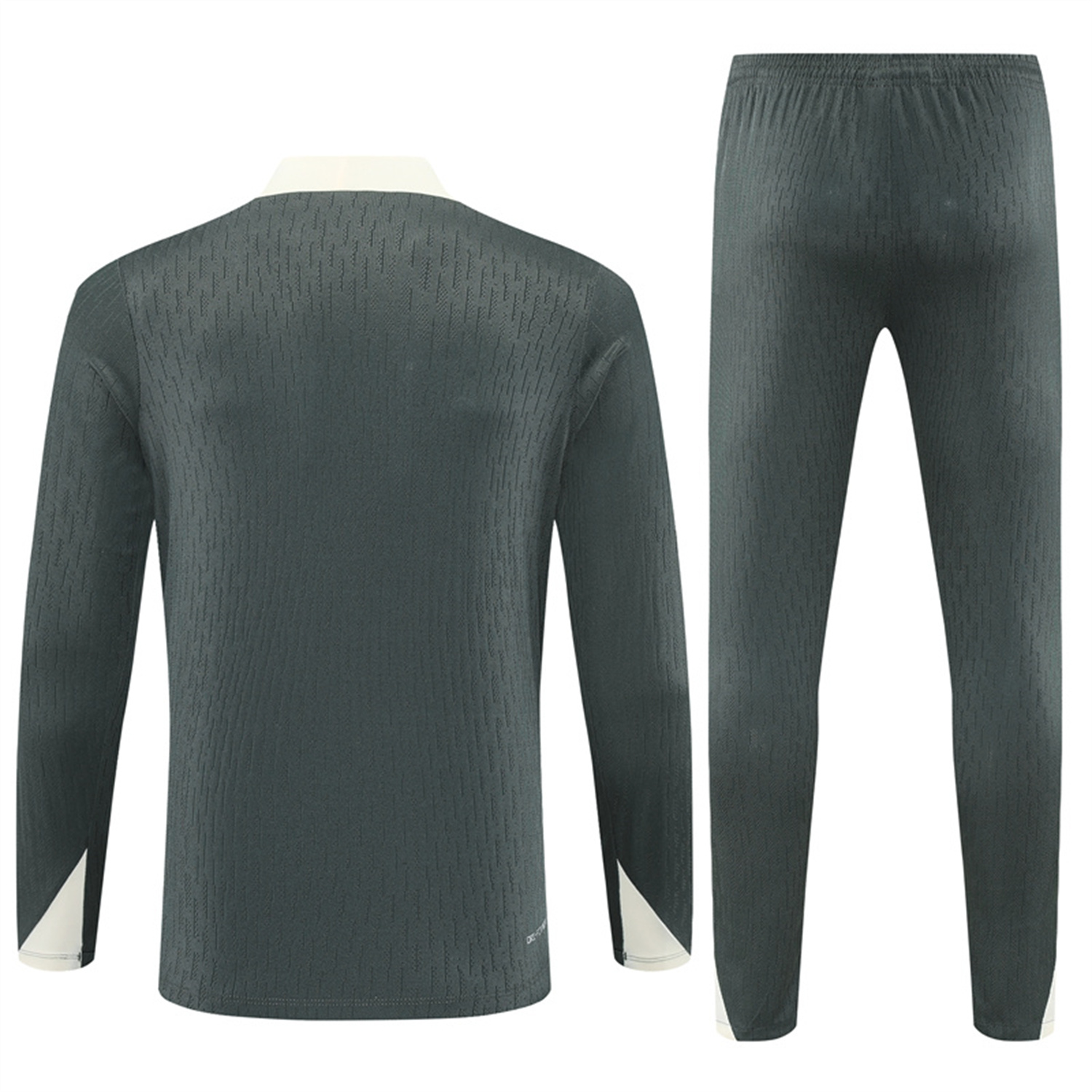 AlphaJersey-C.H.E.L.S.E.A 25-26 Kid Long Sleeves Training Set - Army Green Top & Army Green Shorts