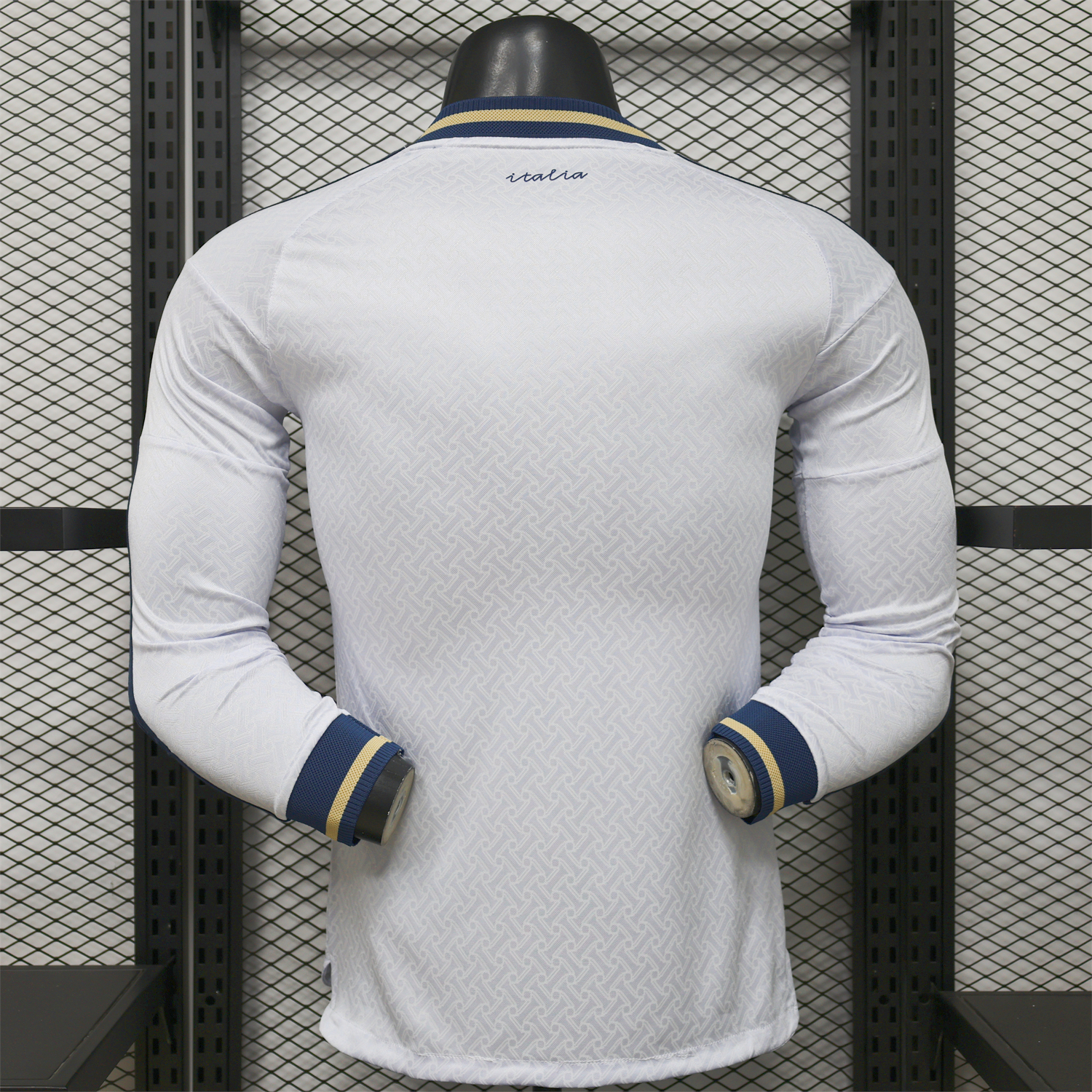 AlphaJersey-Italy 2026 Away Long Sleeves Jersey - Player Version