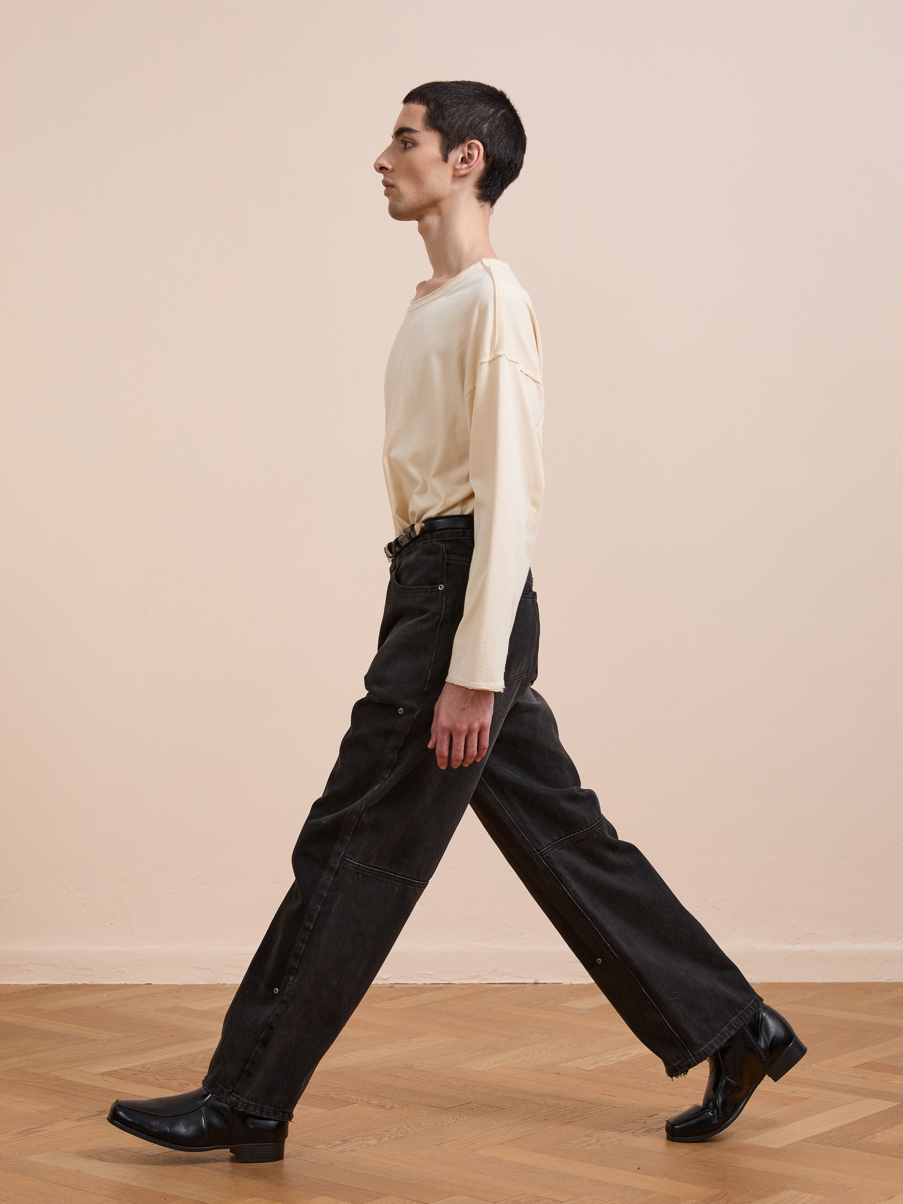 Double Knee Carpenter Jeans | Modern Menswear by yycbvcnbmmnbm