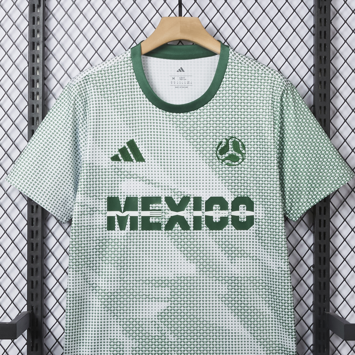 AlphaJersey-Mexico 25-26 World Cup Promotion Green Jersey - Fans Version