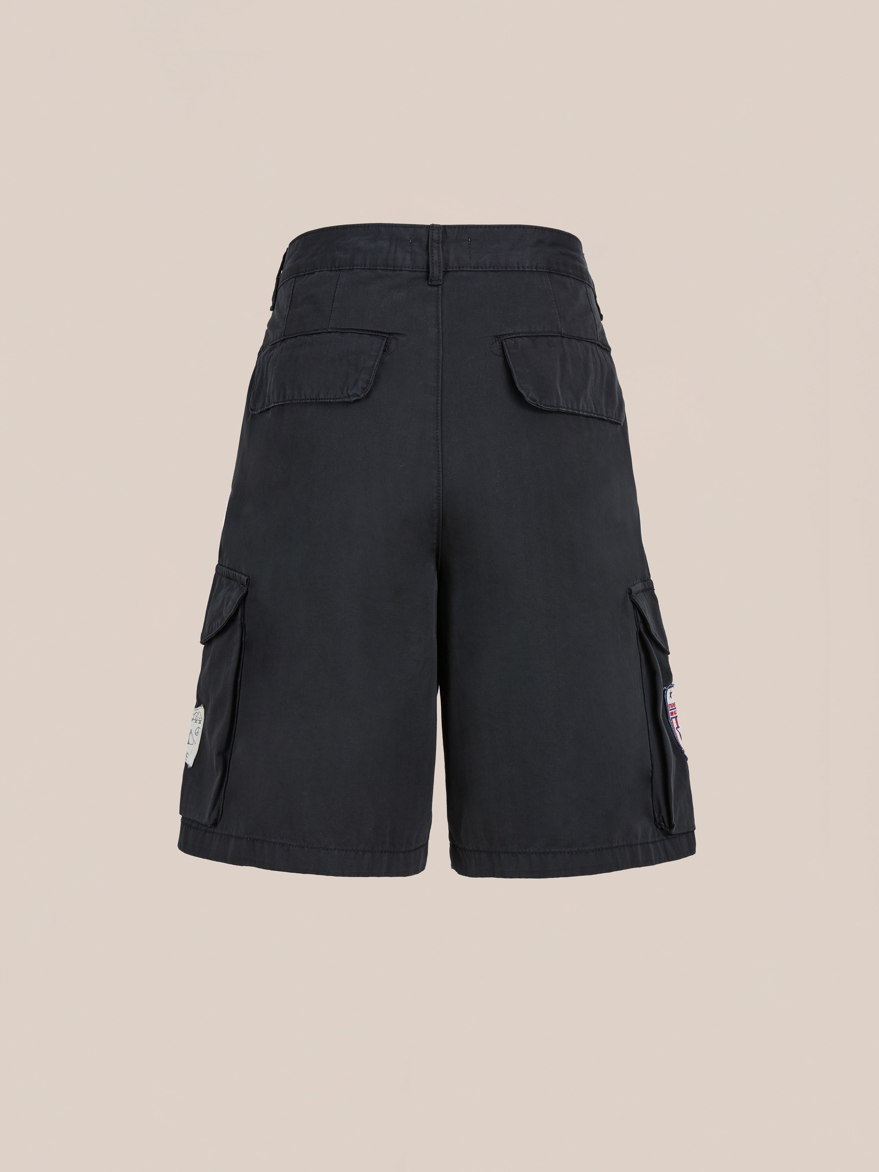 Patchwork Cargo Shorts | Modern Menswear by yycbvcnbmmnbm