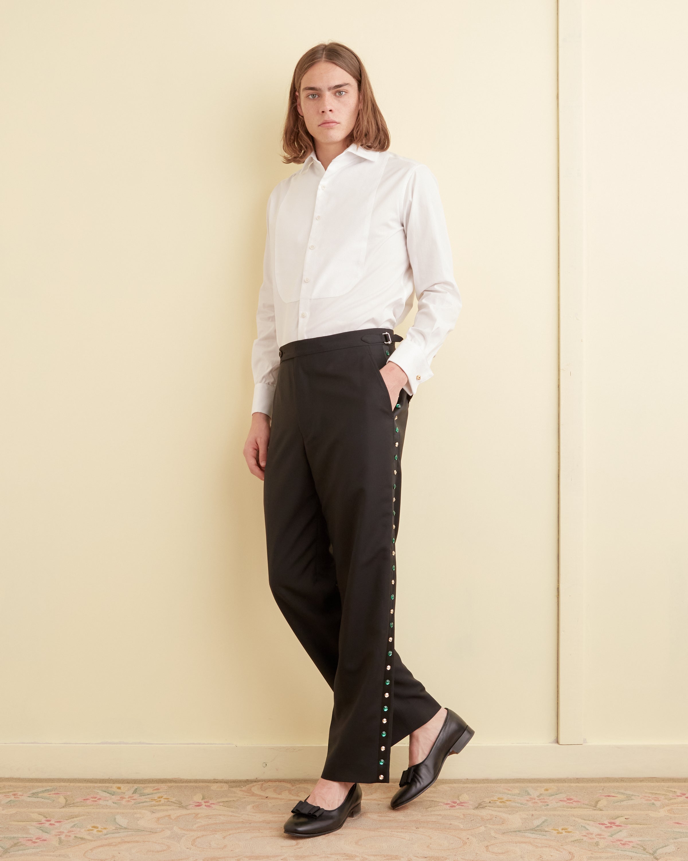 Gem Tuxedo Trousers | Modern Menswear by yycbvcnbmmnbm