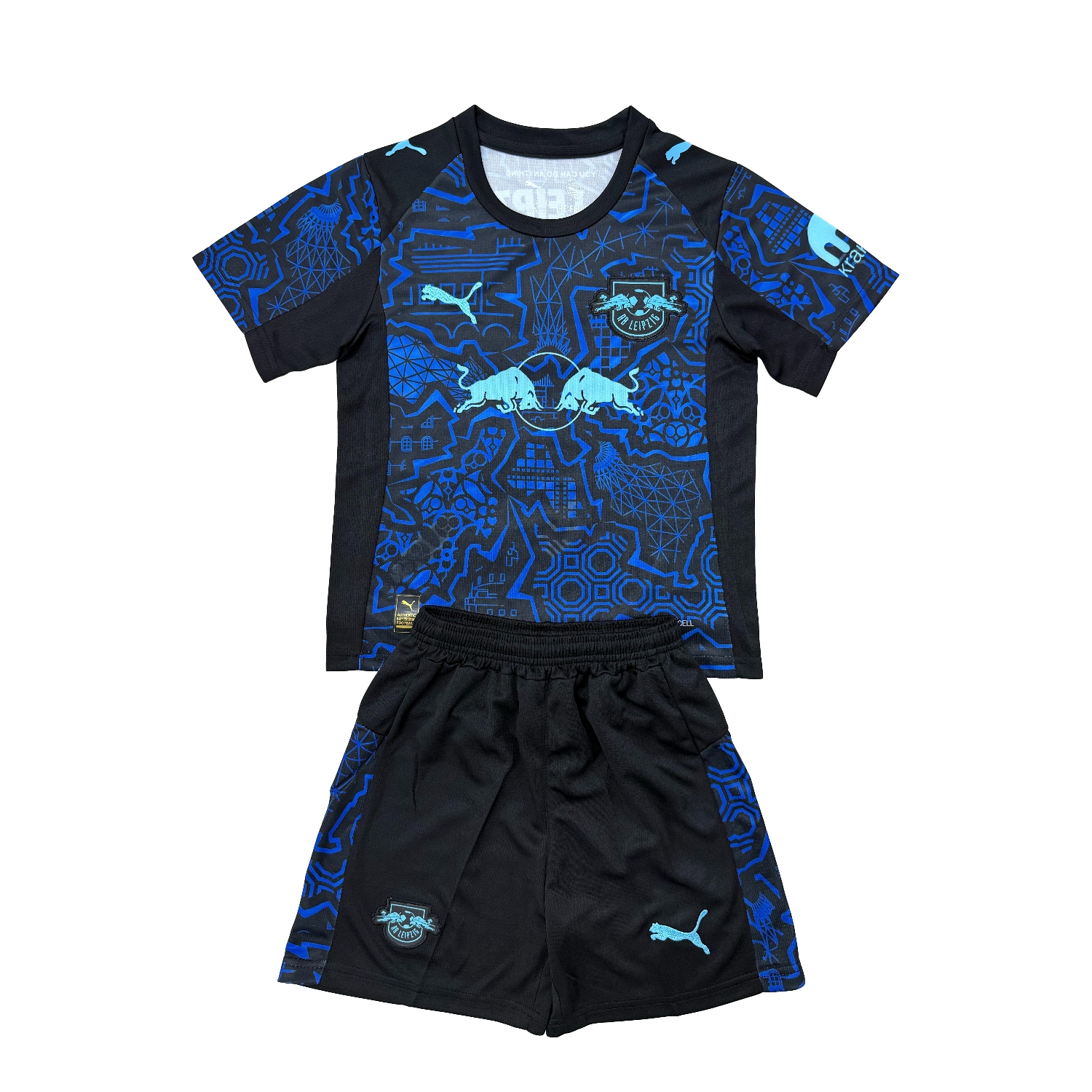 AlphaJersey-RB Leipzig 25-26 Blue Special Kids Kit