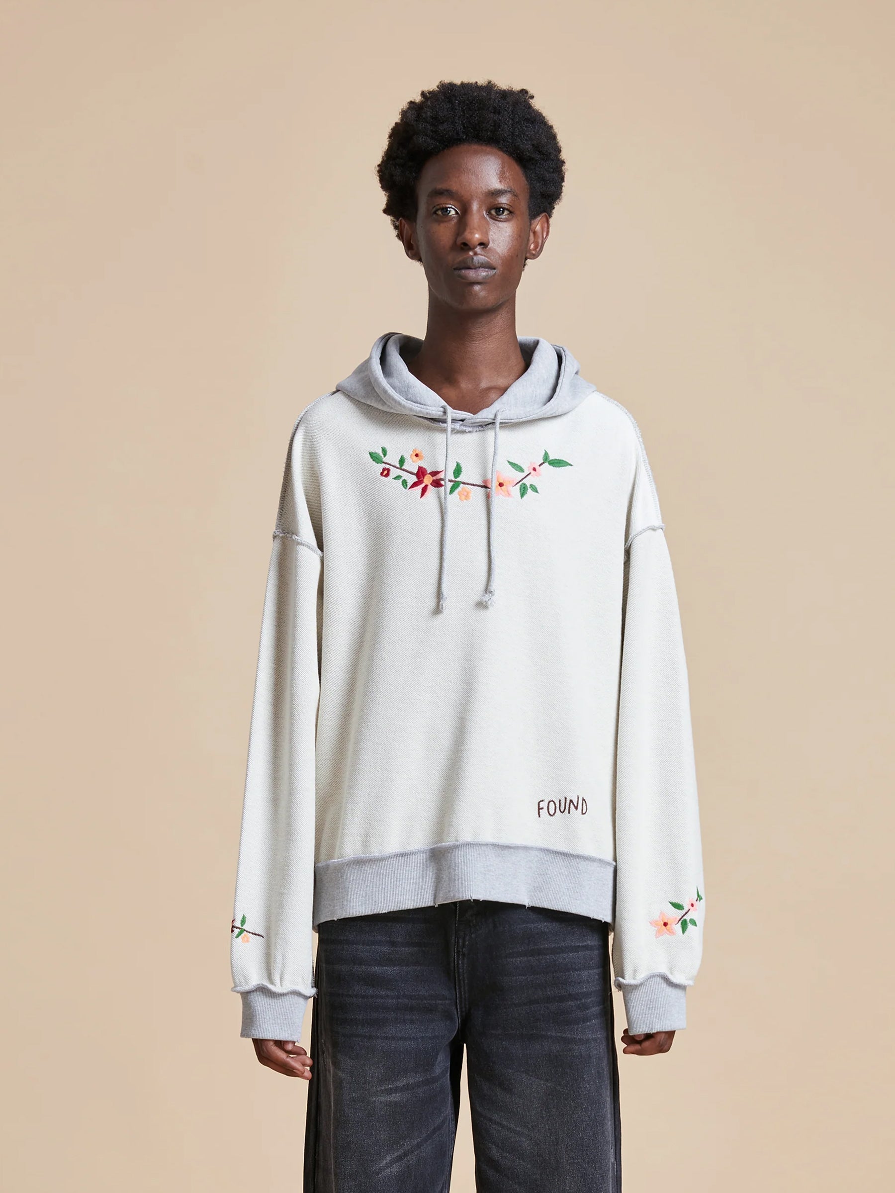 Inverse Flower Petal Hoodie | Modern Menswear by yycbvcnbmmnbm