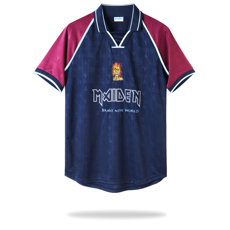 AlphaJersey-Retro Iron Maiden 1999-01 Home Stadium Jersey