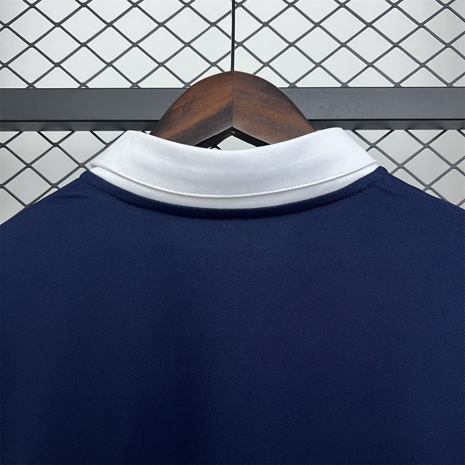 AlphaJersey-Retro France 2014 Home Long Sleeves Jersey